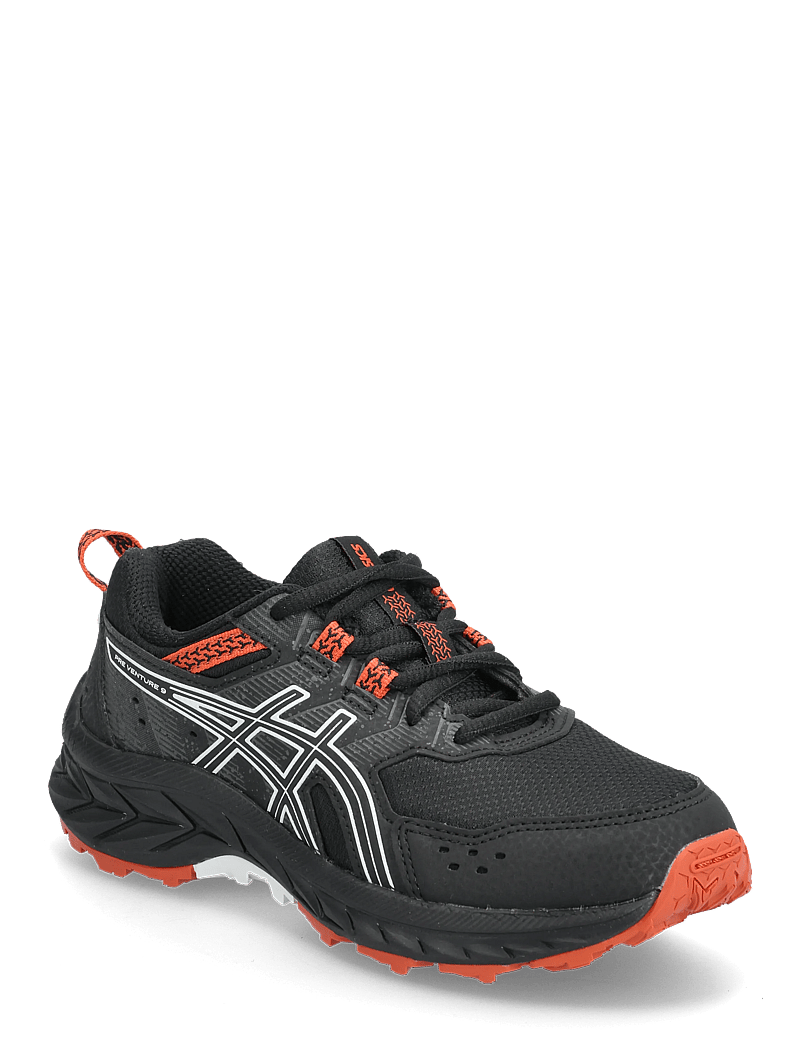 Asics - PRE VENTURE 9 GS - løbesko - black/white - 0