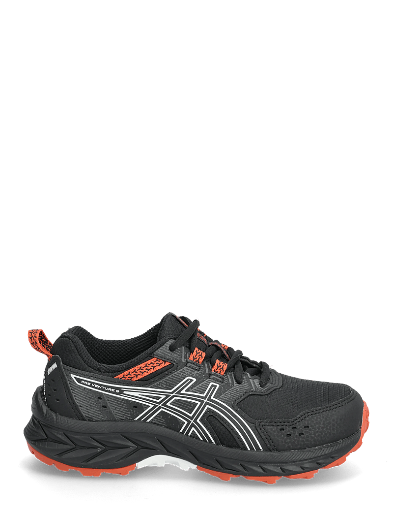 Asics - PRE VENTURE 9 GS - løbesko - black/white - 1