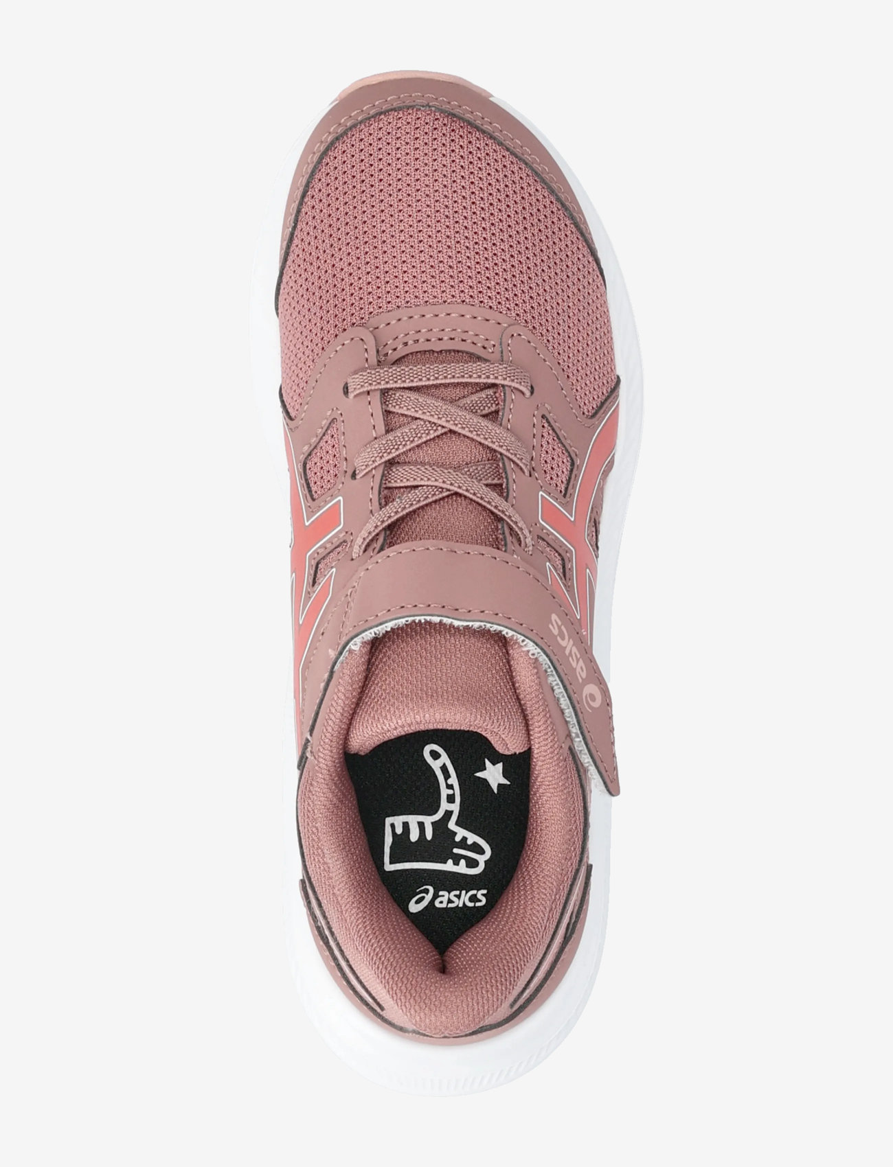 Asics - JOLT 4 PS - löparskor - rubble red/dark pink clay - 3