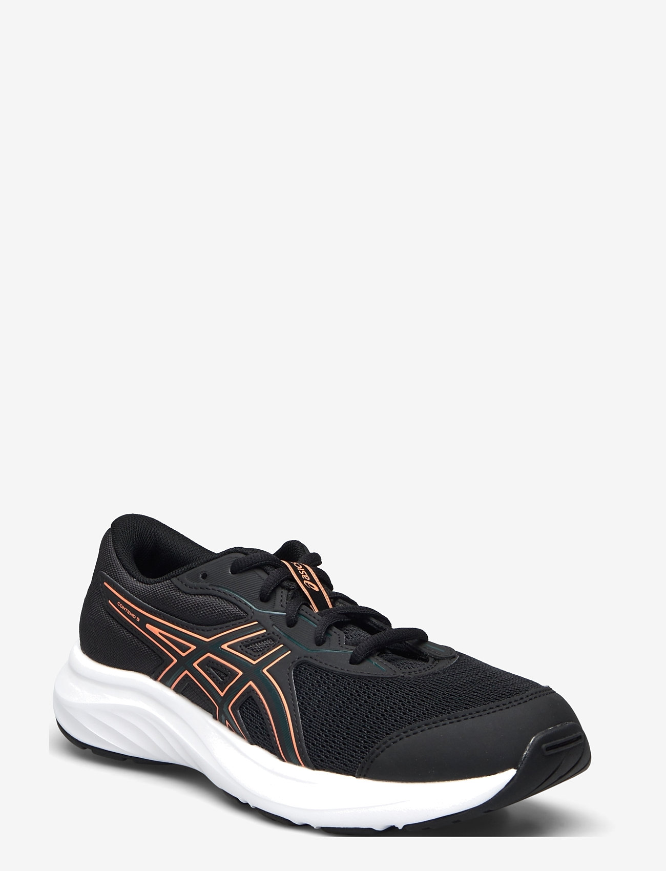 Asics - CONTEND 9 GS - kinder - black/saxon green - 0