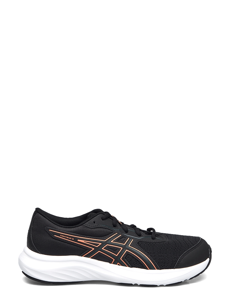 Asics - CONTEND 9 GS - laufschuhe - black/saxon green - 1