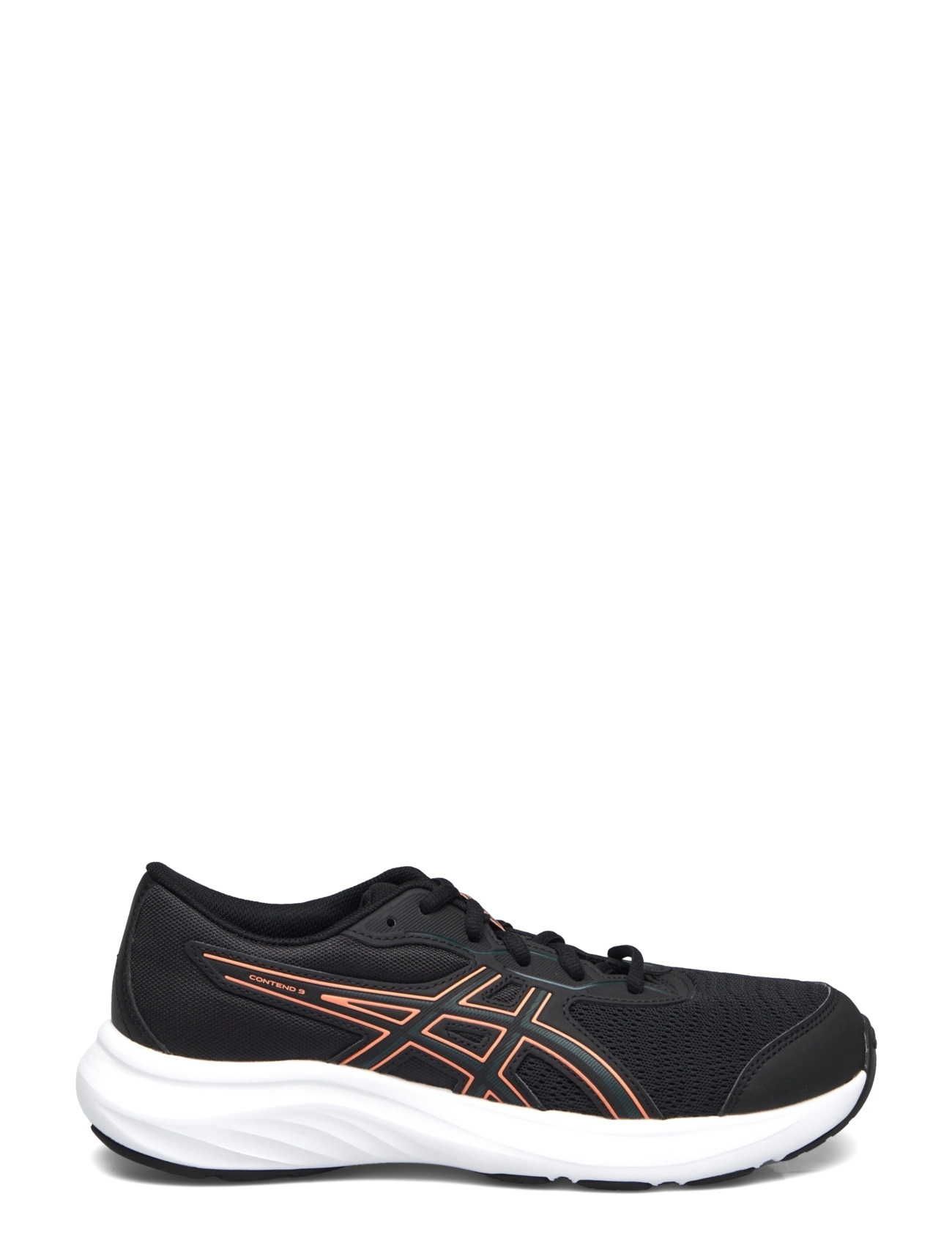 Asics - CONTEND 9 GS - löparskor - black/saxon green - 1