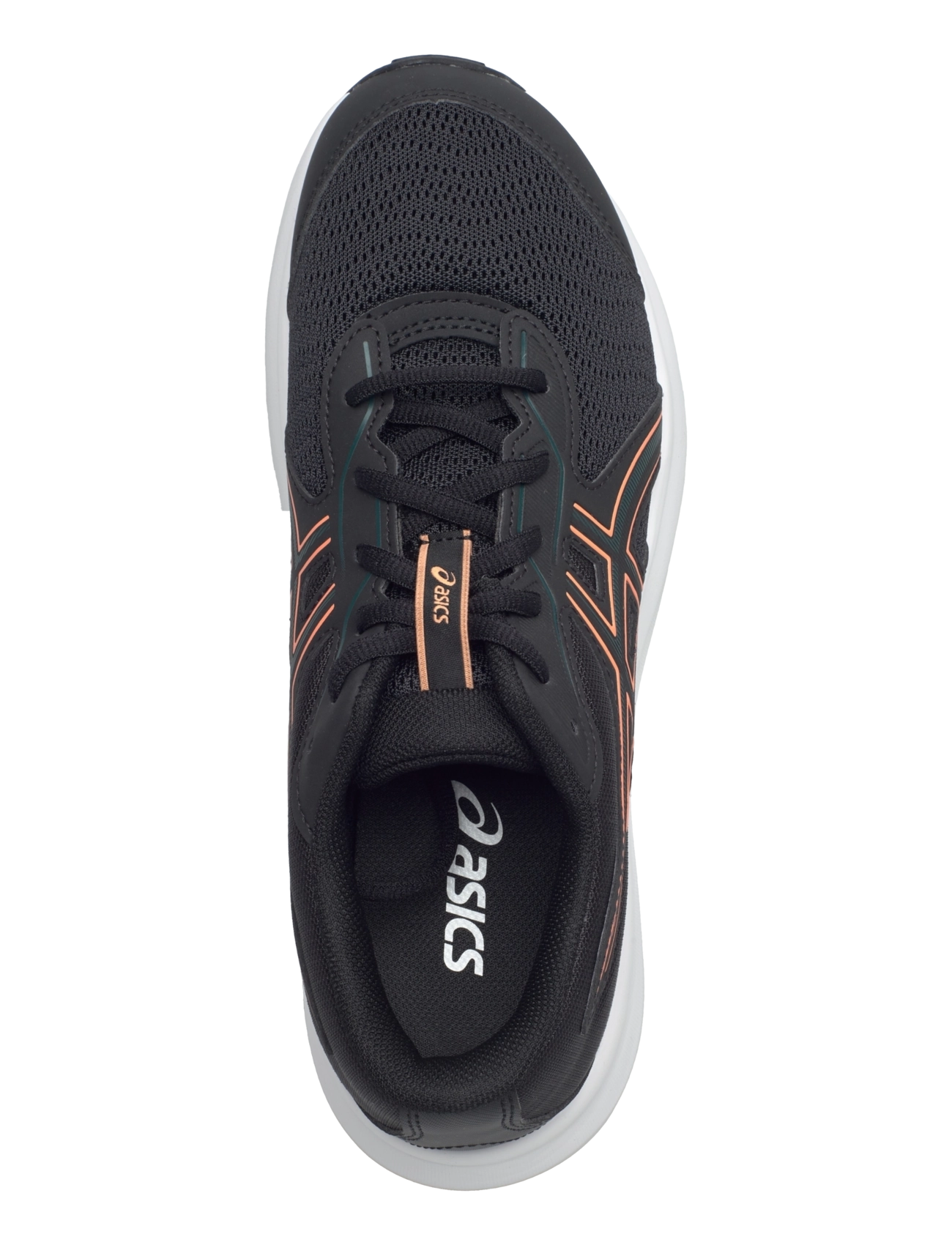 Asics - CONTEND 9 GS - löparskor - black/saxon green - 3