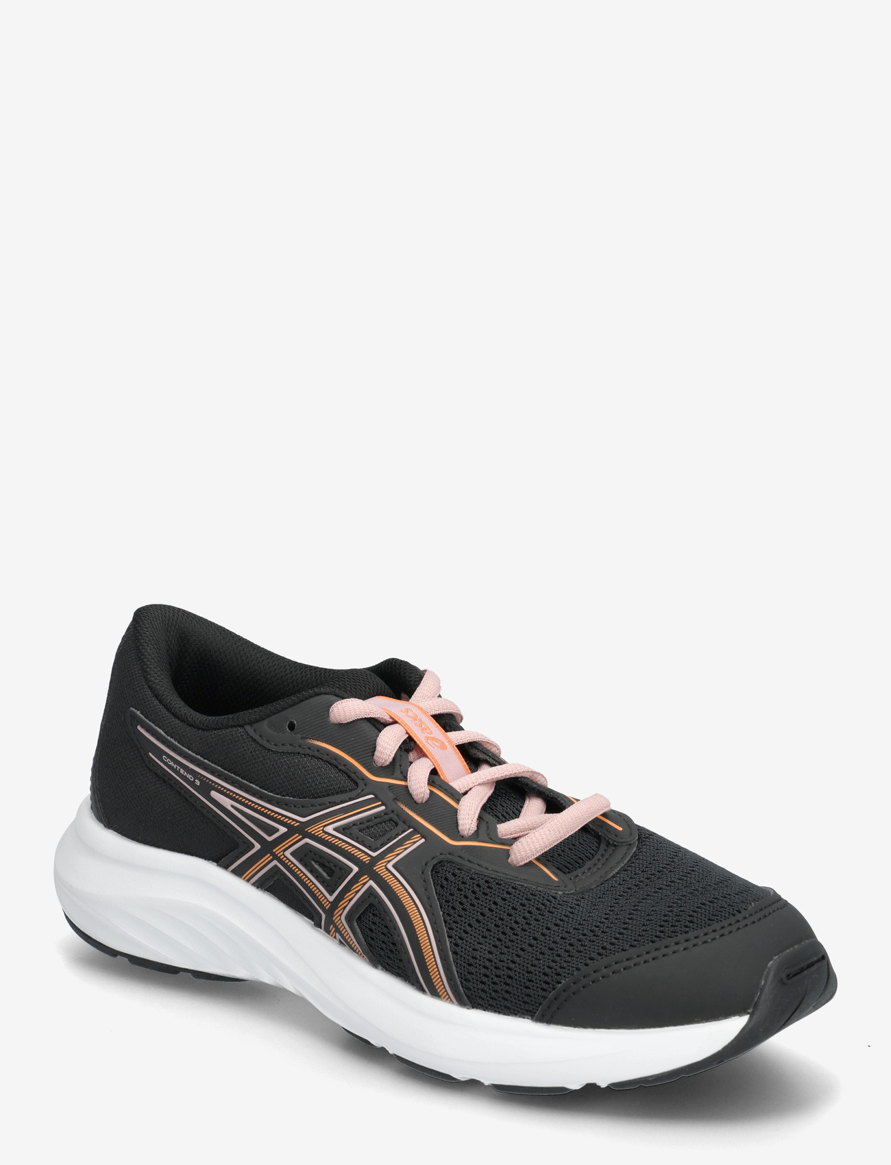 Asics - CONTEND 9 GS - løbesko - black/sun peach - 0