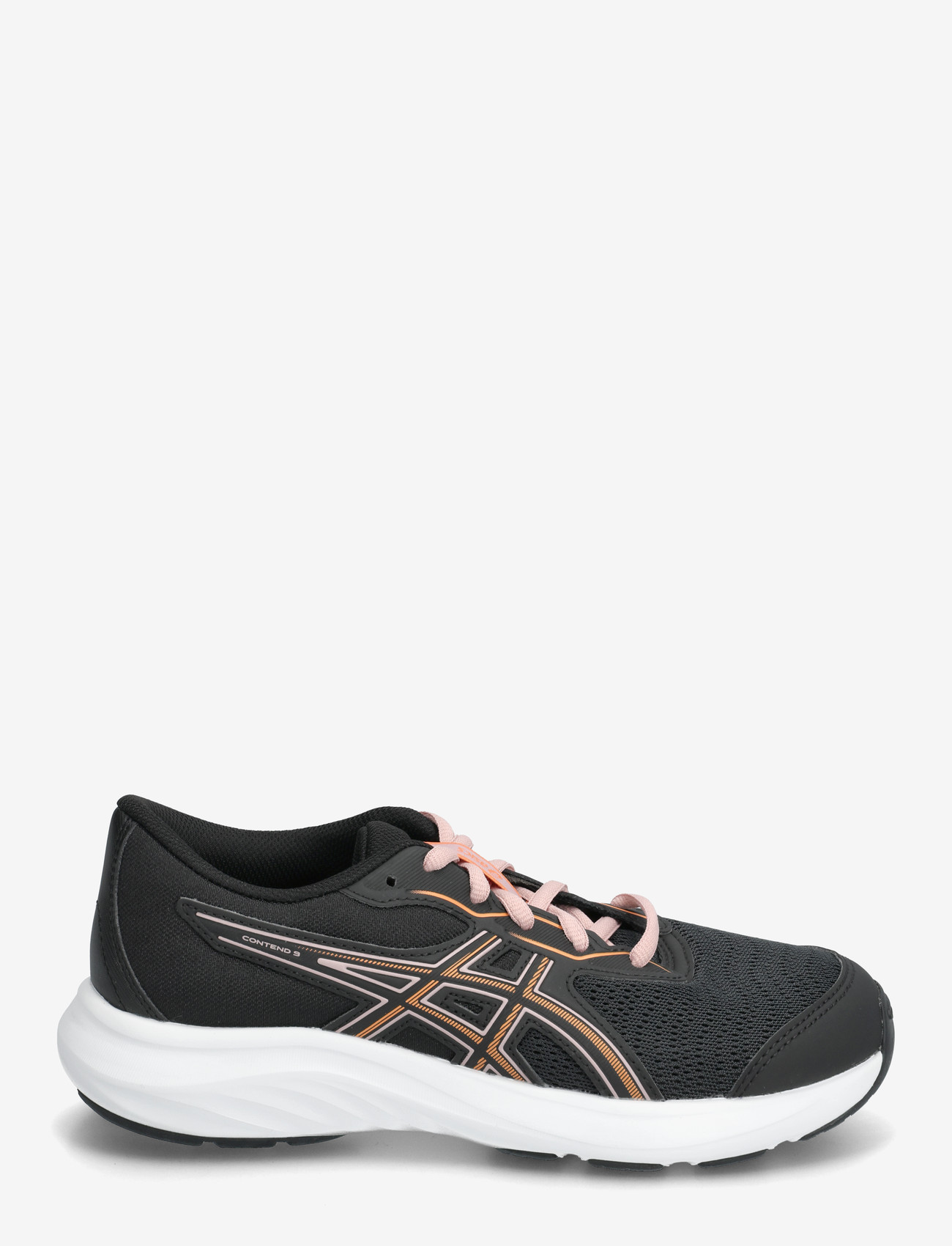 Asics - CONTEND 9 GS - løbesko - black/sun peach - 1