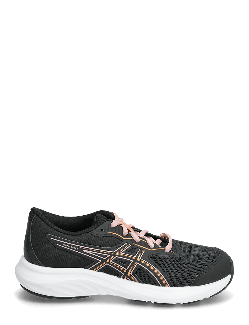 Asics - CONTEND 9 GS - juoksukengät - black/sun peach - 1