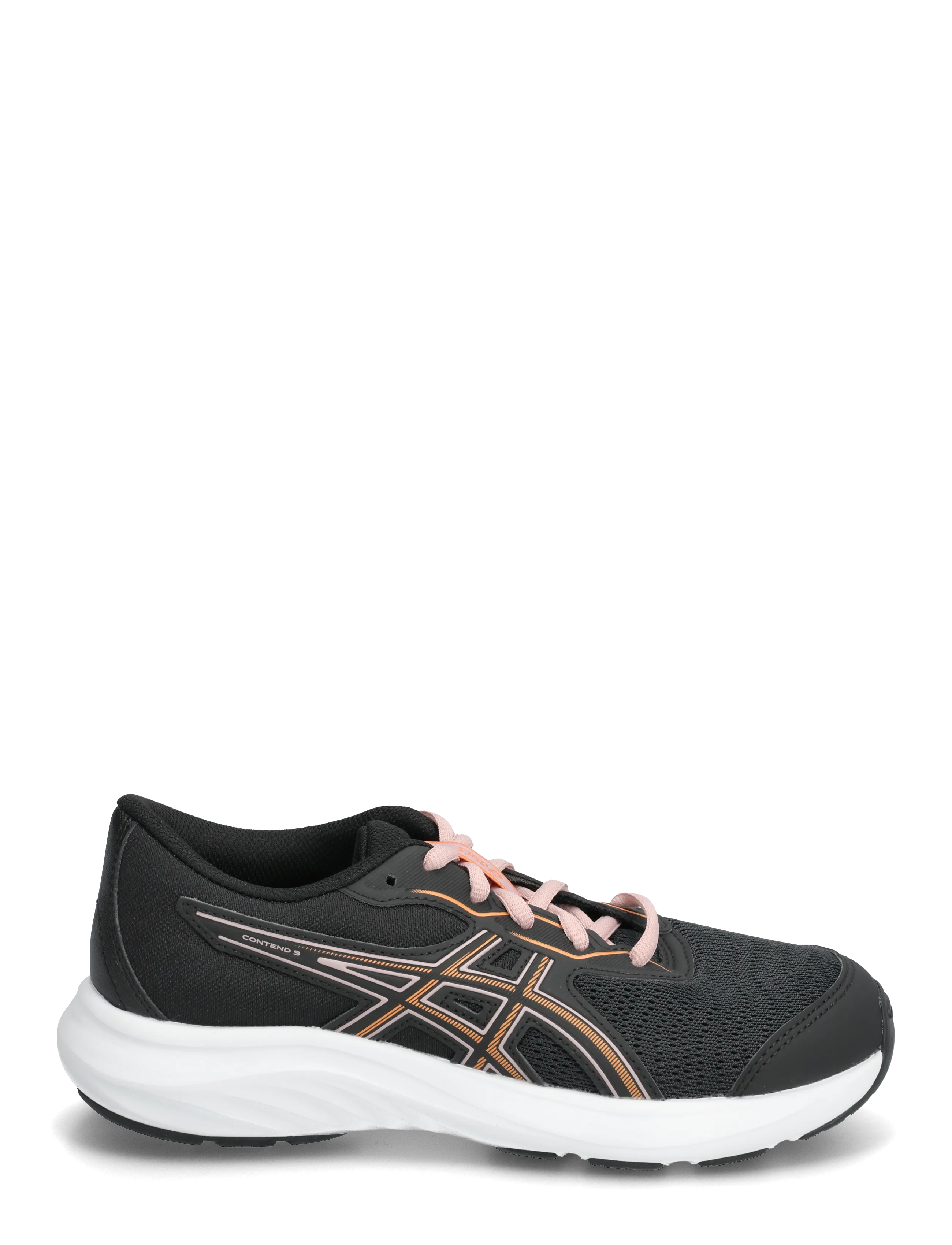 Asics - CONTEND 9 GS - jooksujalatsid - black/sun peach - 1