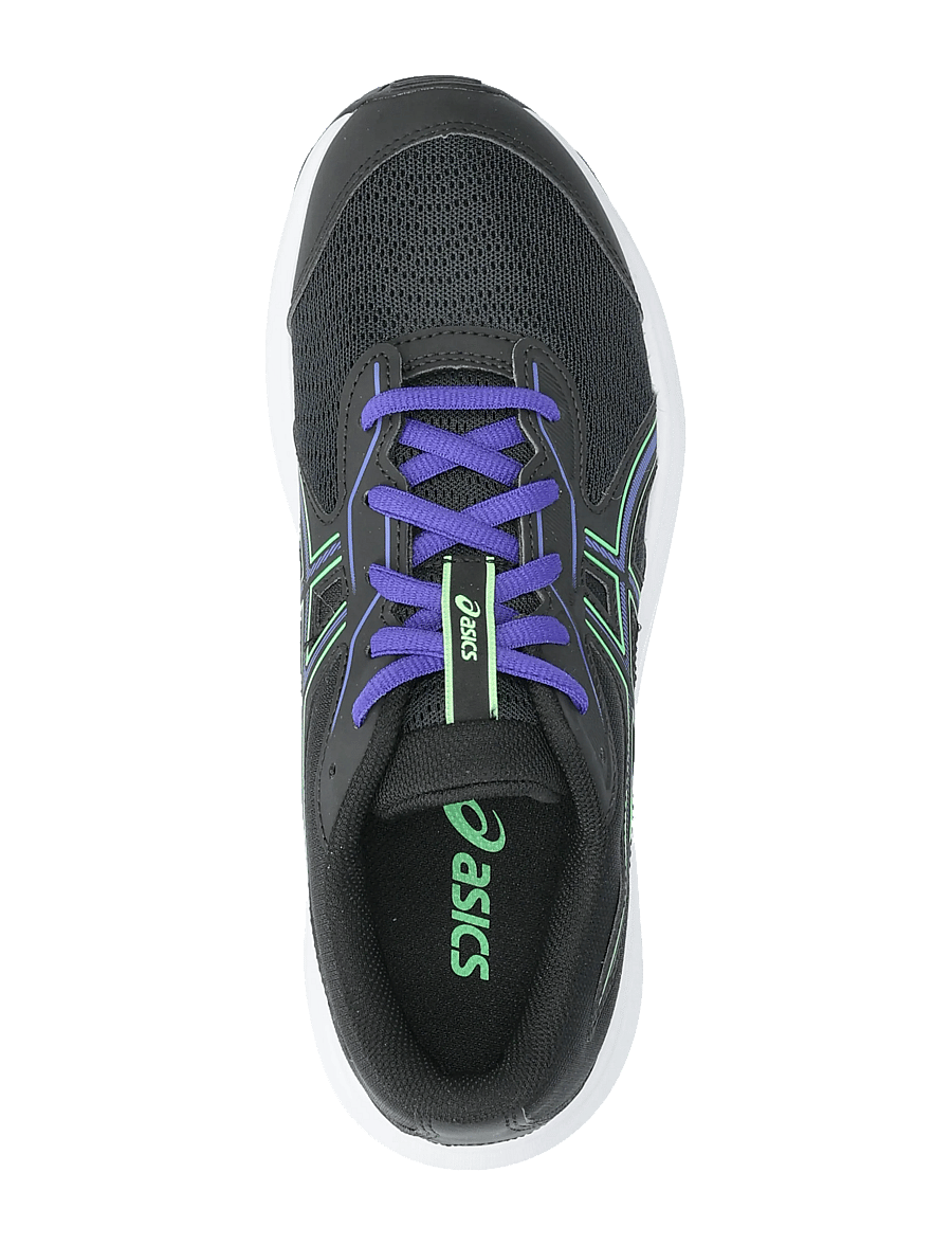 Asics - CONTEND 9 GS - laufschuhe - black/vital green - 3