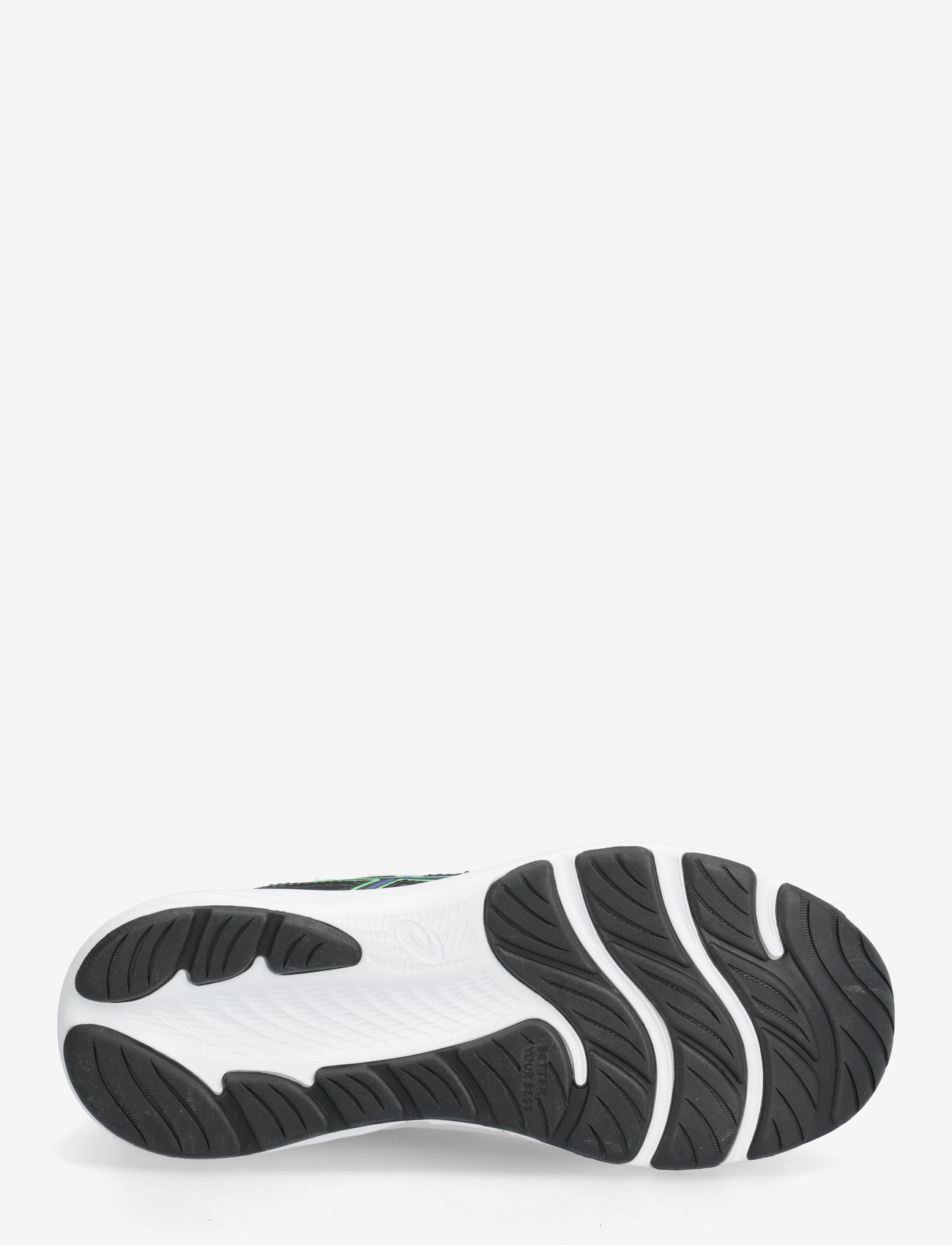 Asics - CONTEND 9 GS - jooksujalatsid - black/vital green - 4