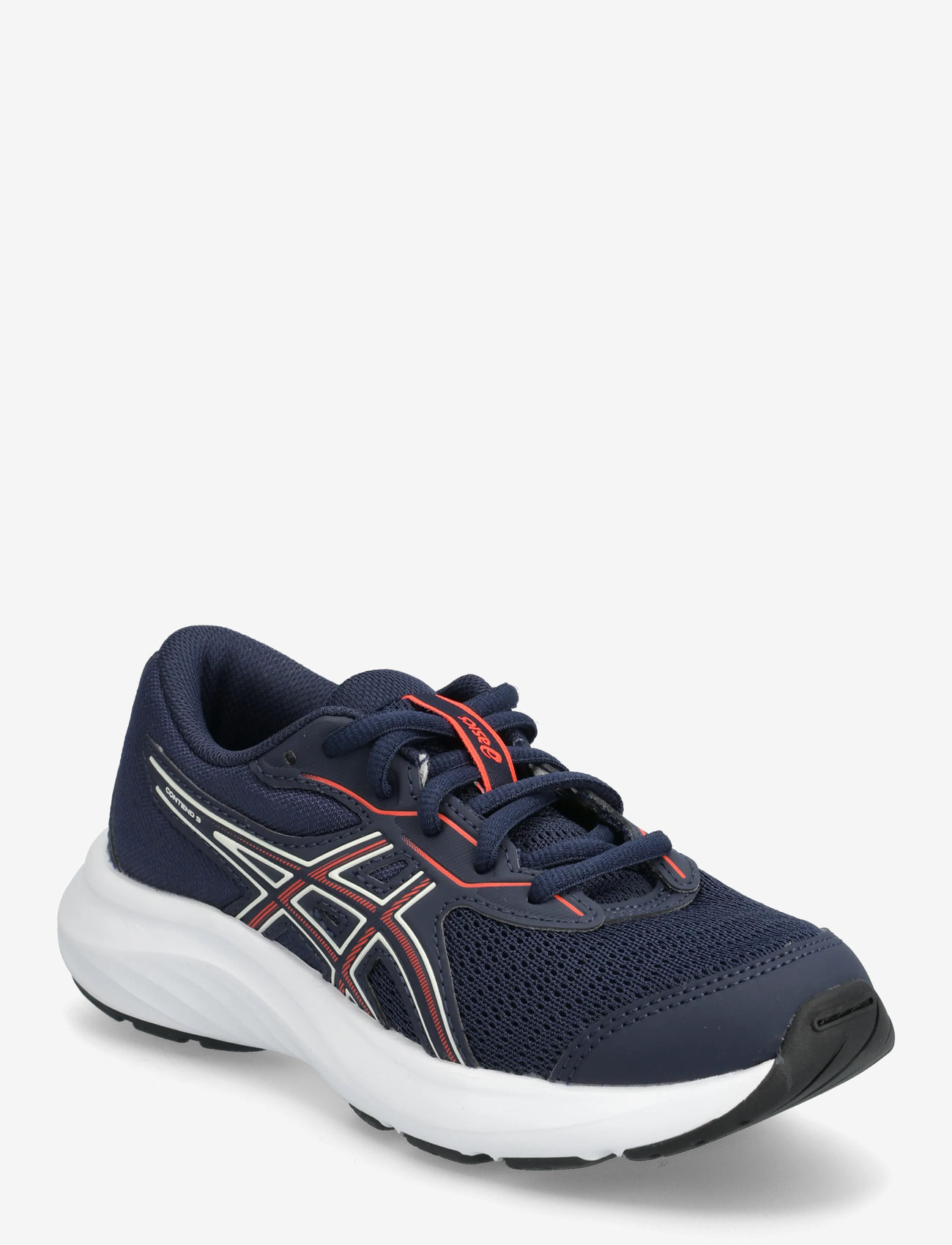 Asics - CONTEND 9 GS - löparskor - midnight/flash red - 0