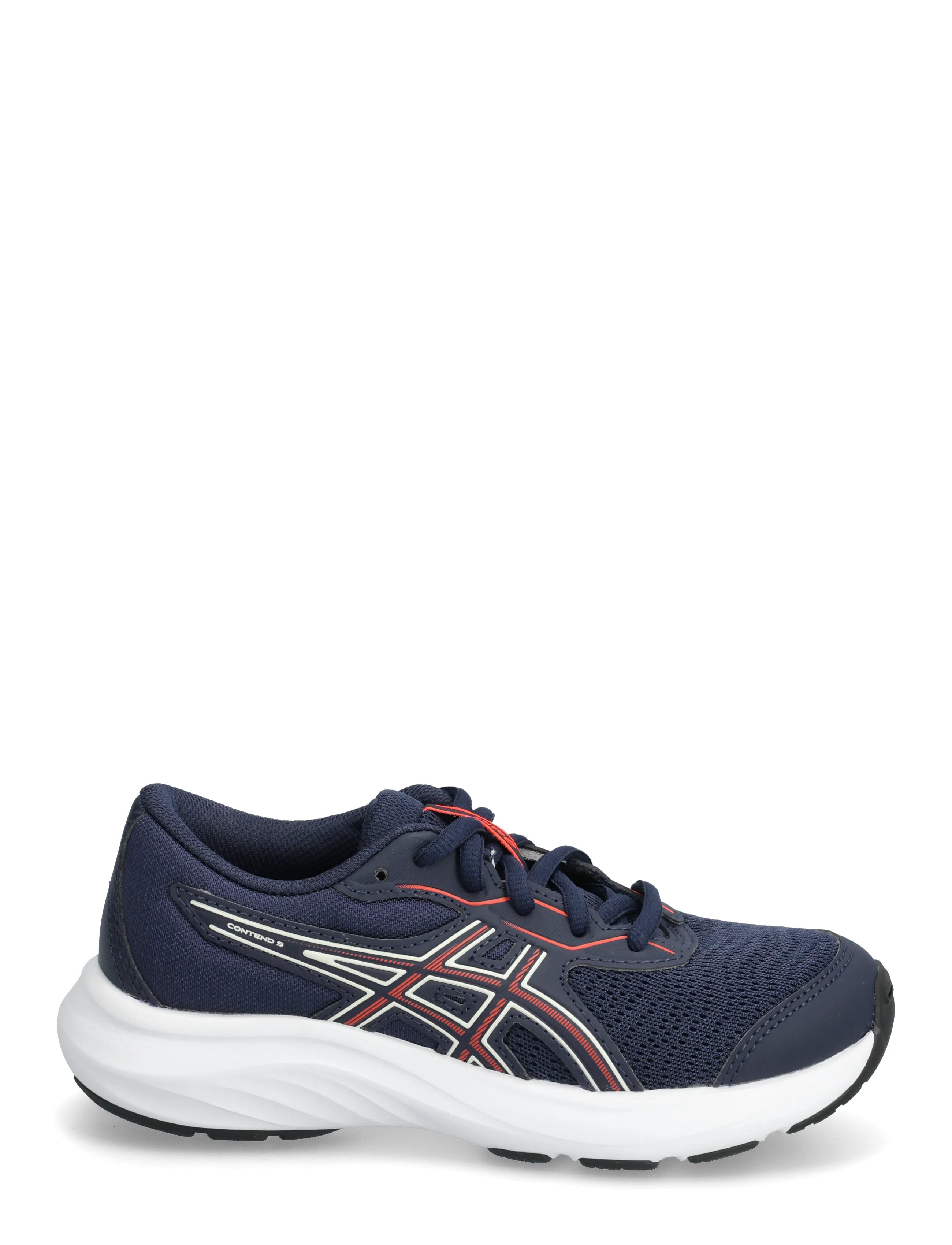 Asics - CONTEND 9 GS - running shoes - midnight/flash red - 1