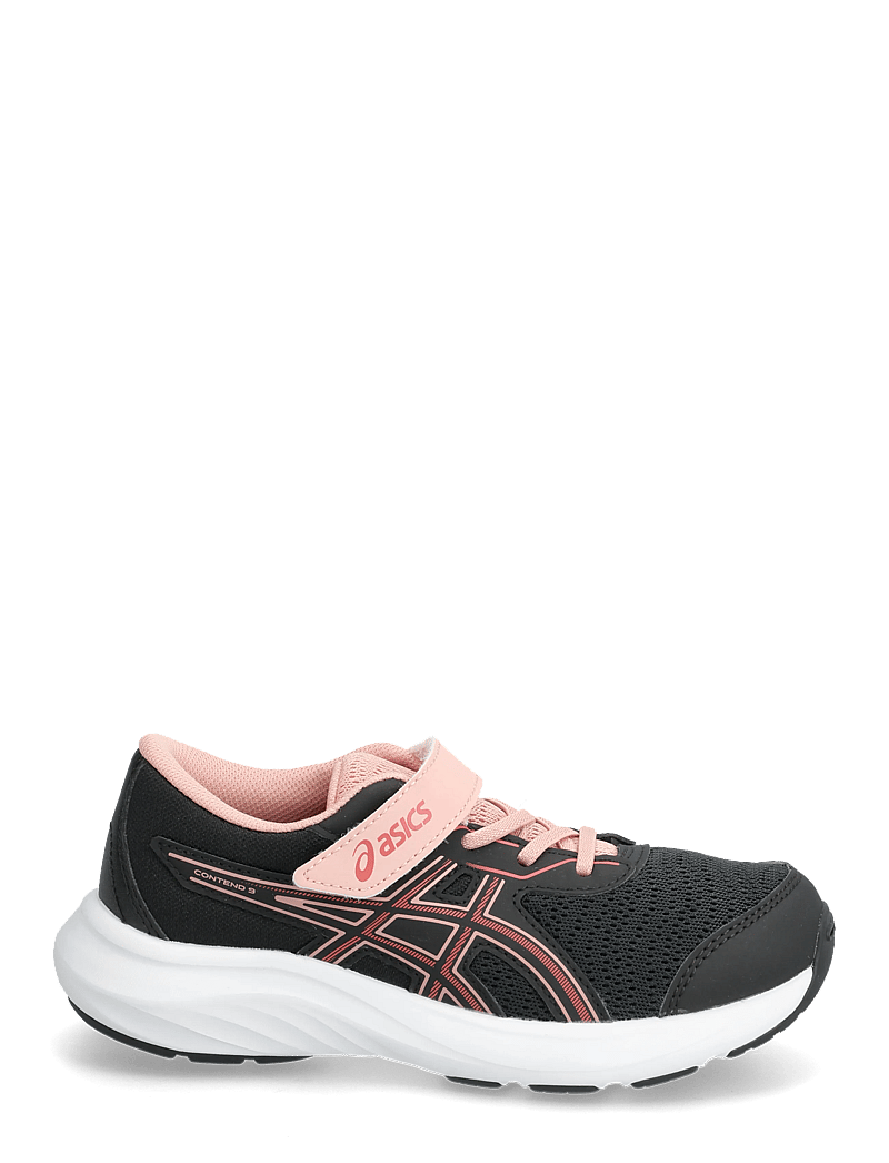 Asics - CONTEND 9 PS - löparskor - black/dark pink clay - 1