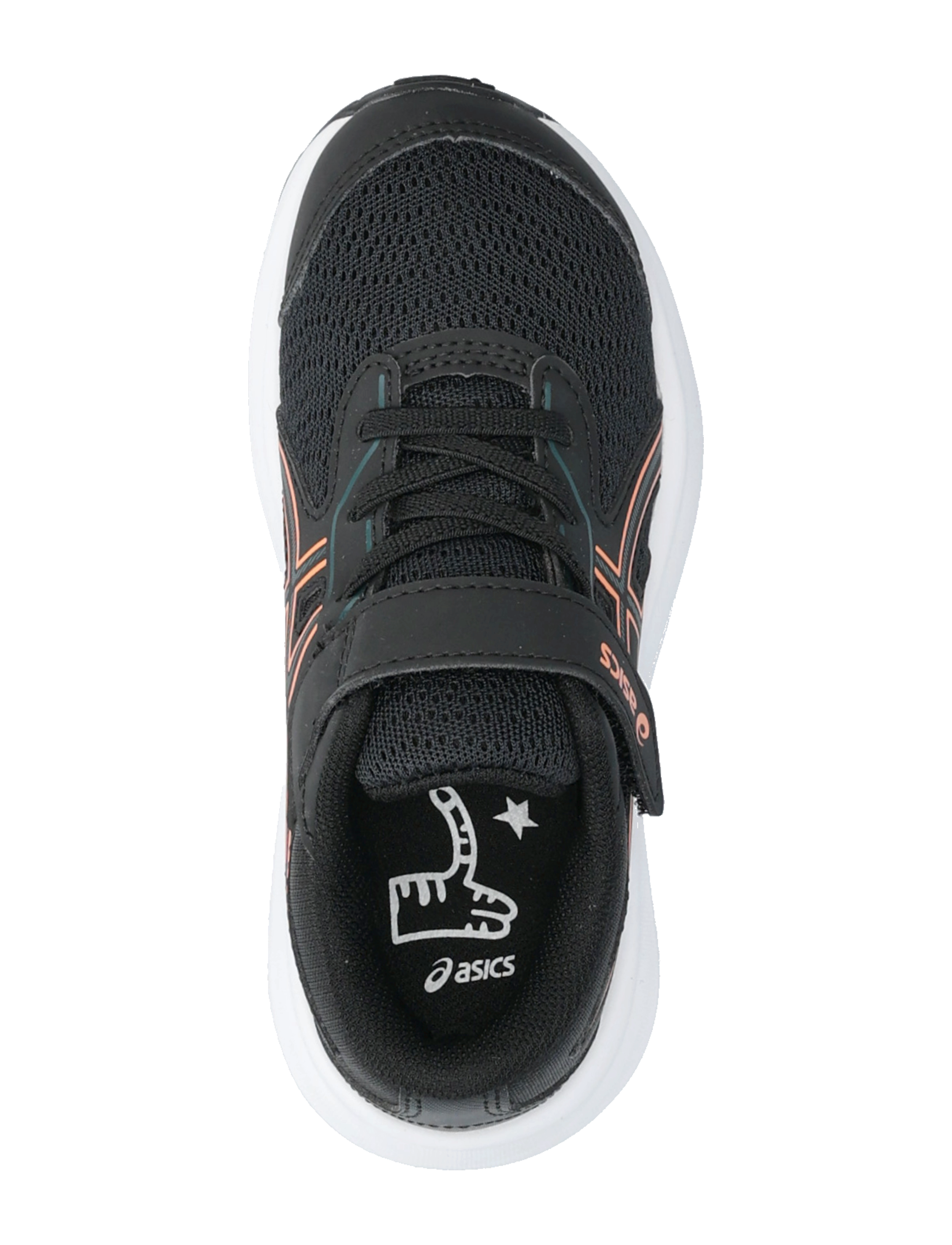Asics - CONTEND 9 PS - jooksujalatsid - black/saxon green - 3