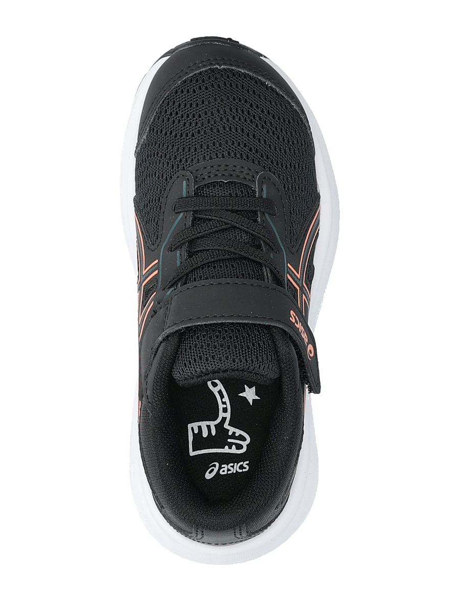 Asics - CONTEND 9 PS - jooksujalatsid - black/saxon green - 3