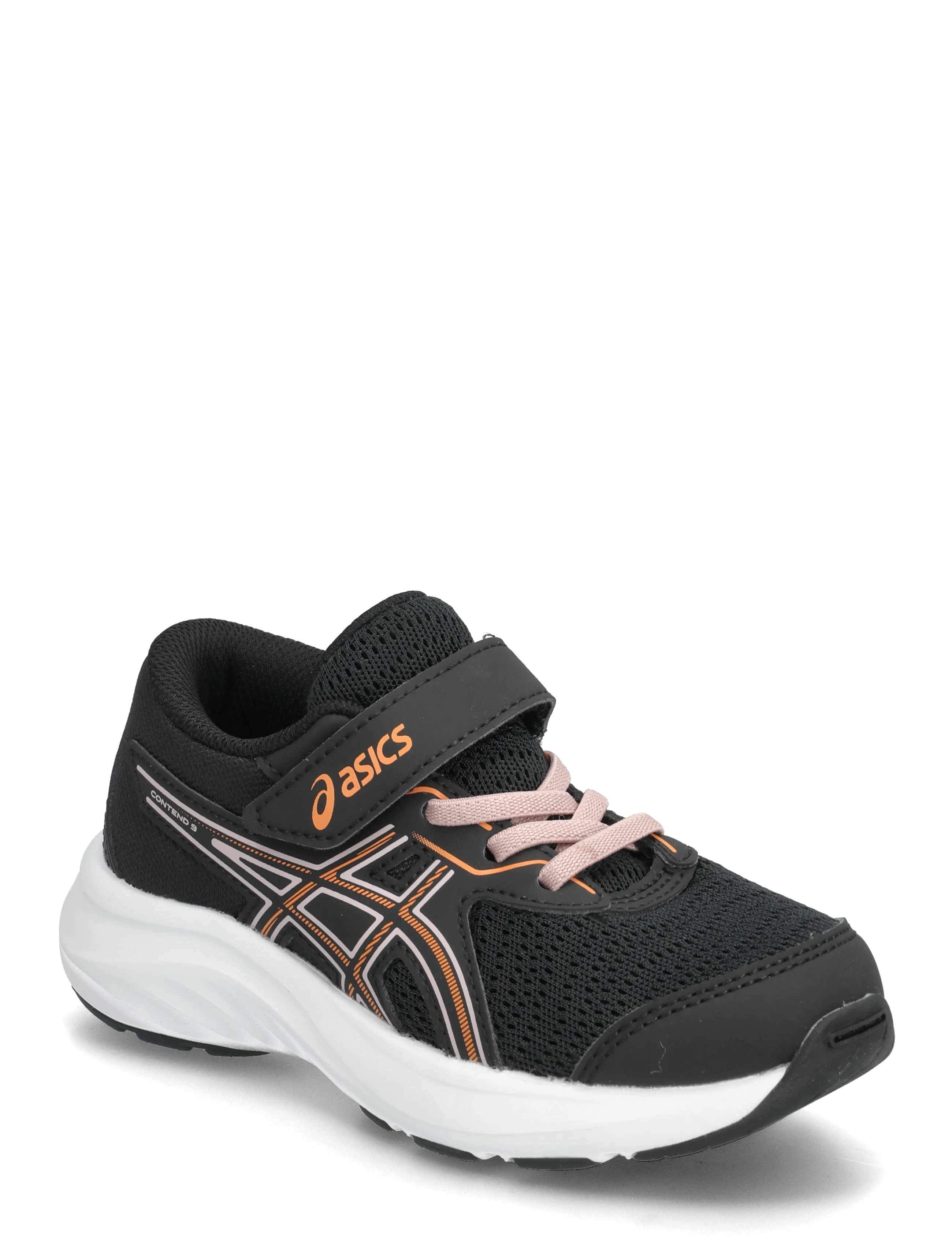 Asics CONTEND 9 PS - ASICS - BLACK/SUN PEACH / black
