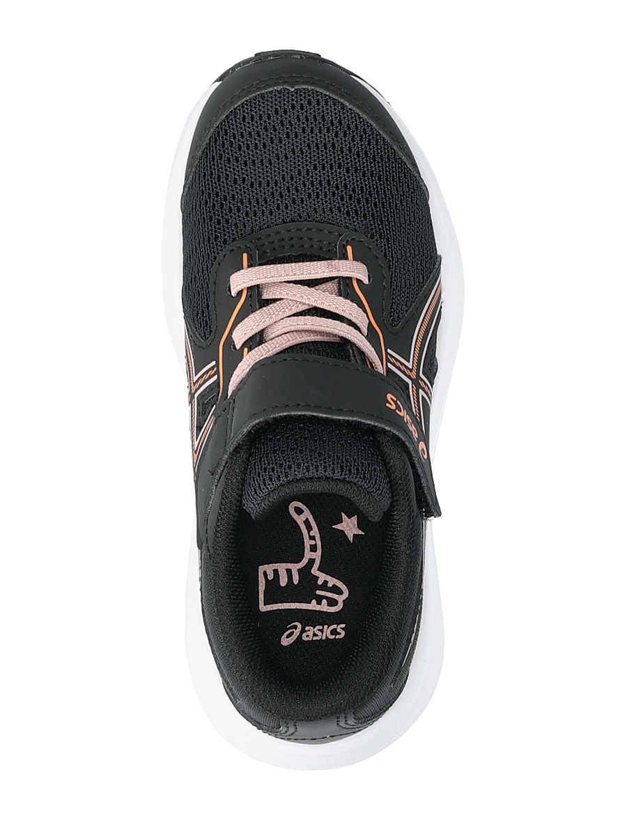 Asics - CONTEND 9 PS - bėgimo bateliai - black/sun peach - 3