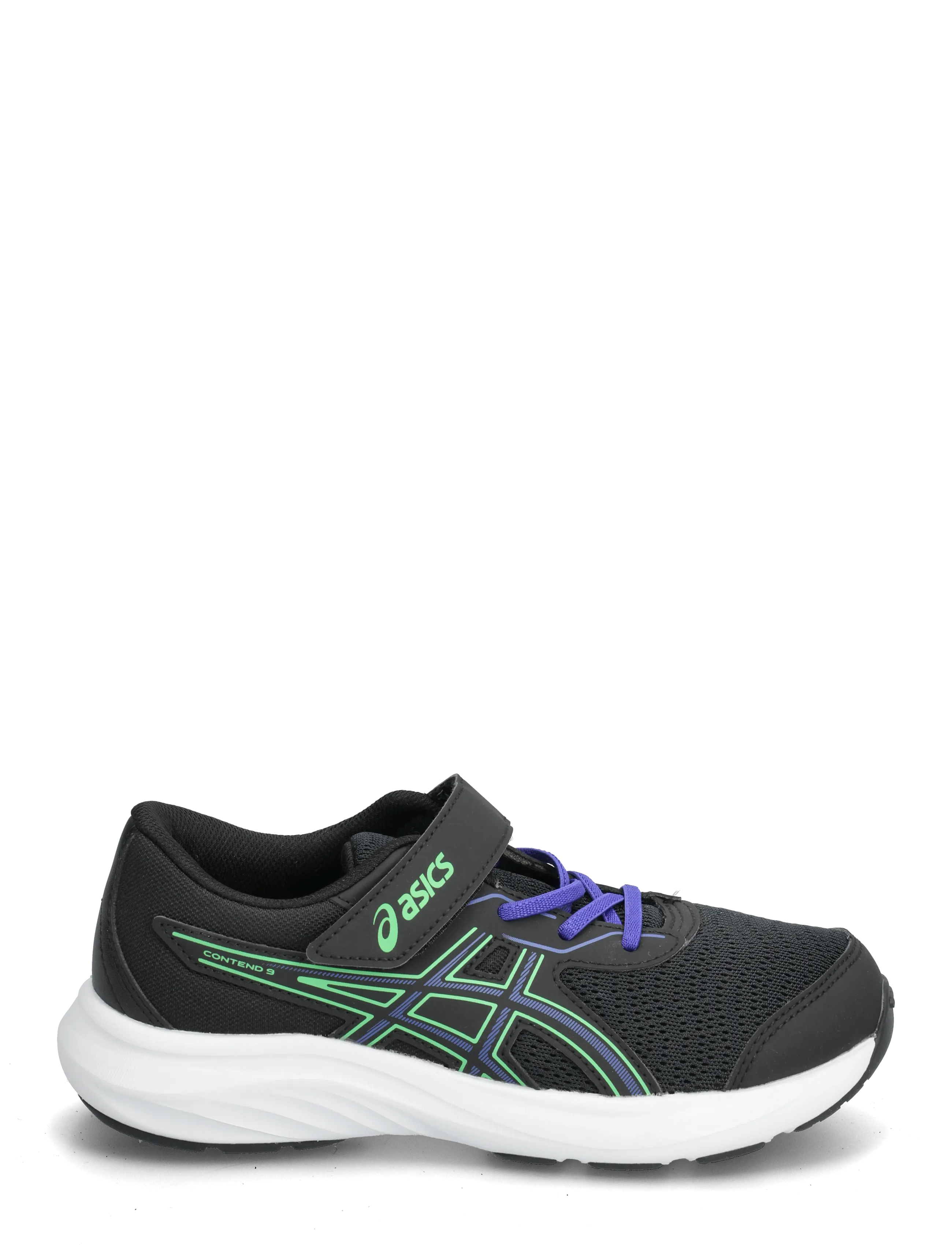 Asics - CONTEND 9 PS - loopschoenen - black/vital green - 1