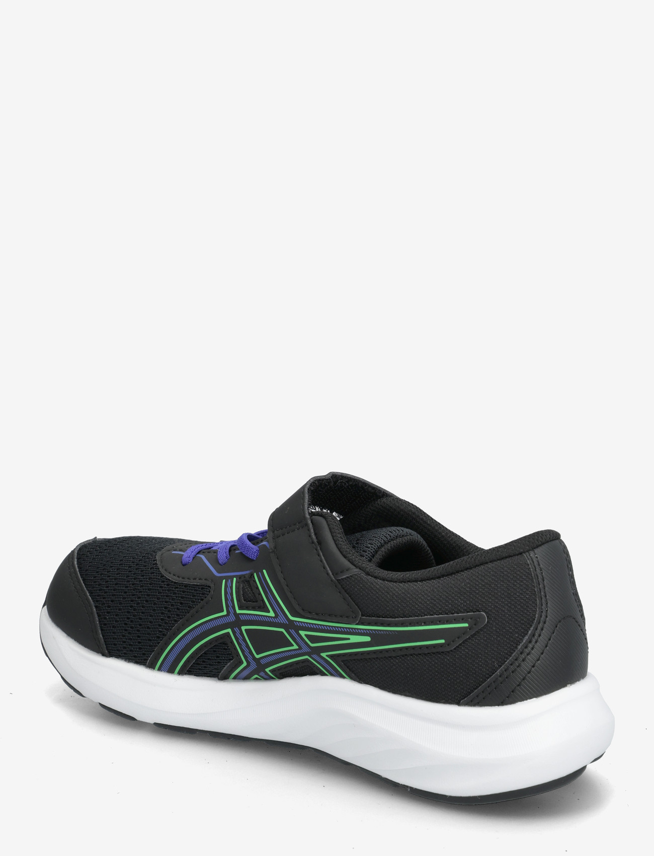 Asics - CONTEND 9 PS - jooksujalatsid - black/vital green - 2