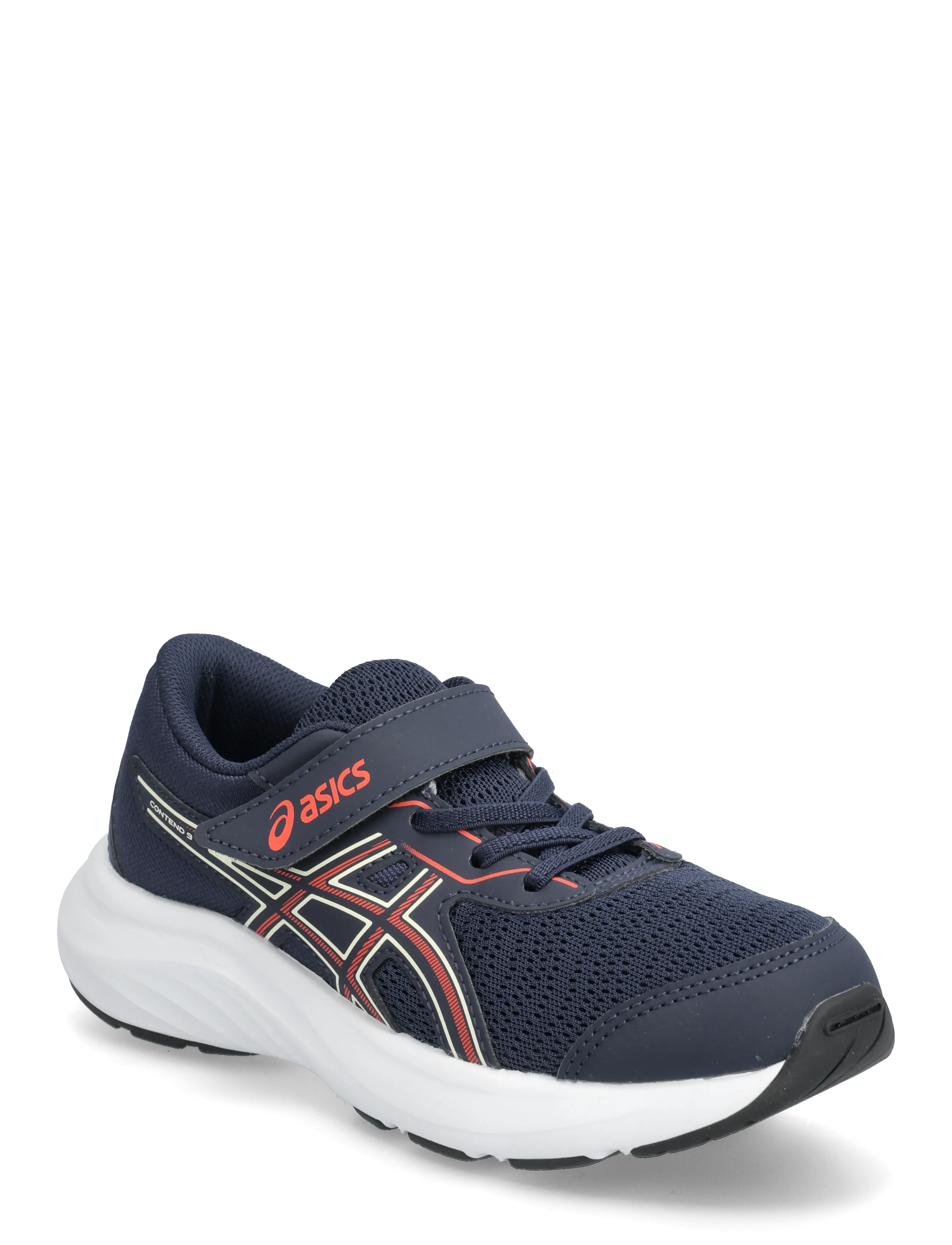 Asics CONTEND 9 PS - Sko - MIDNIGHT/FLASH RED / navy