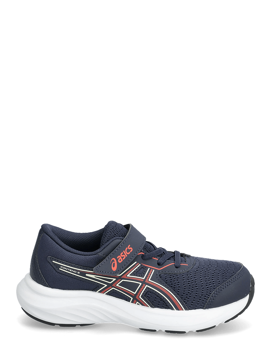 Asics - CONTEND 9 PS - löparskor - midnight/flash red - 1