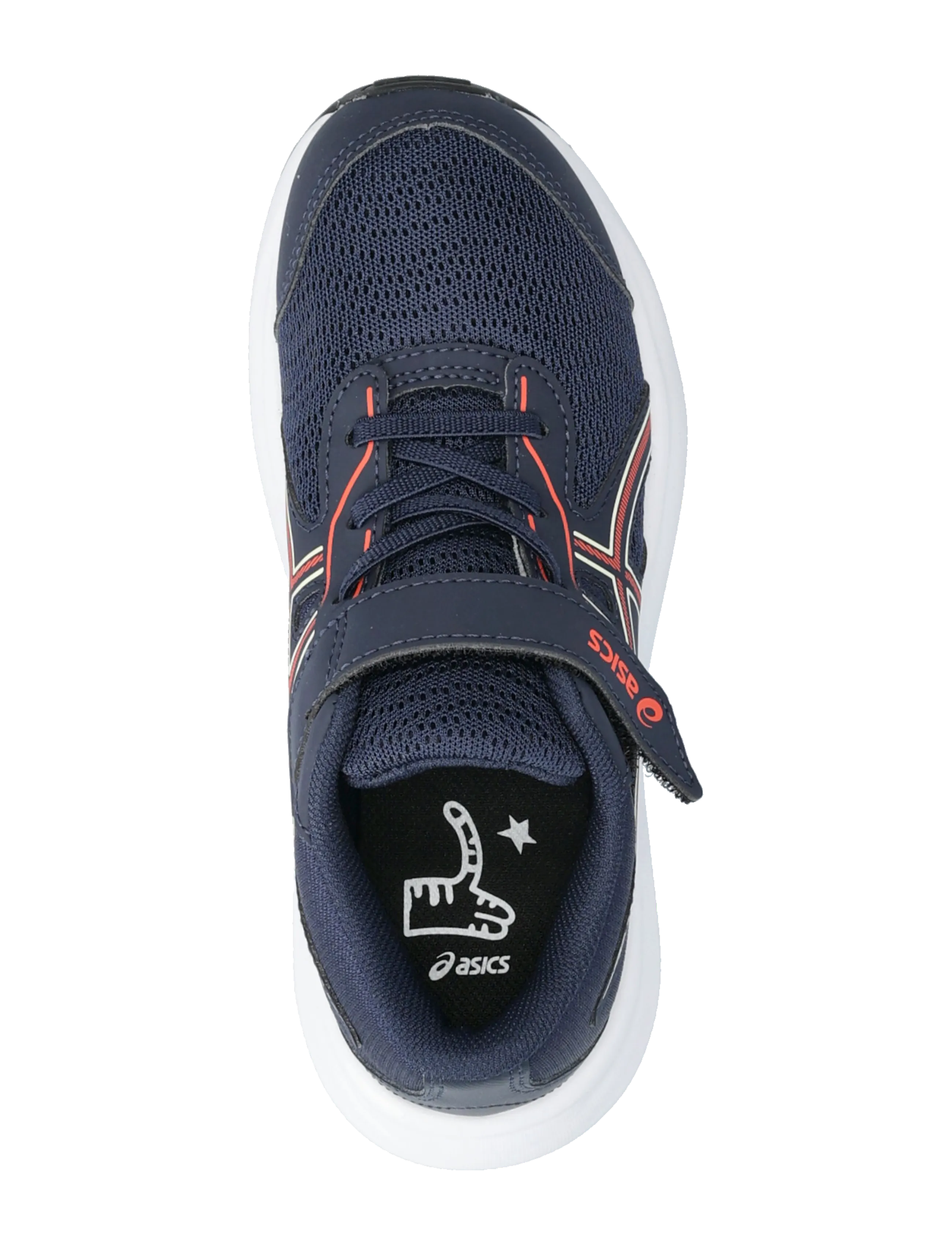 Asics - CONTEND 9 PS - löparskor - midnight/flash red - 3