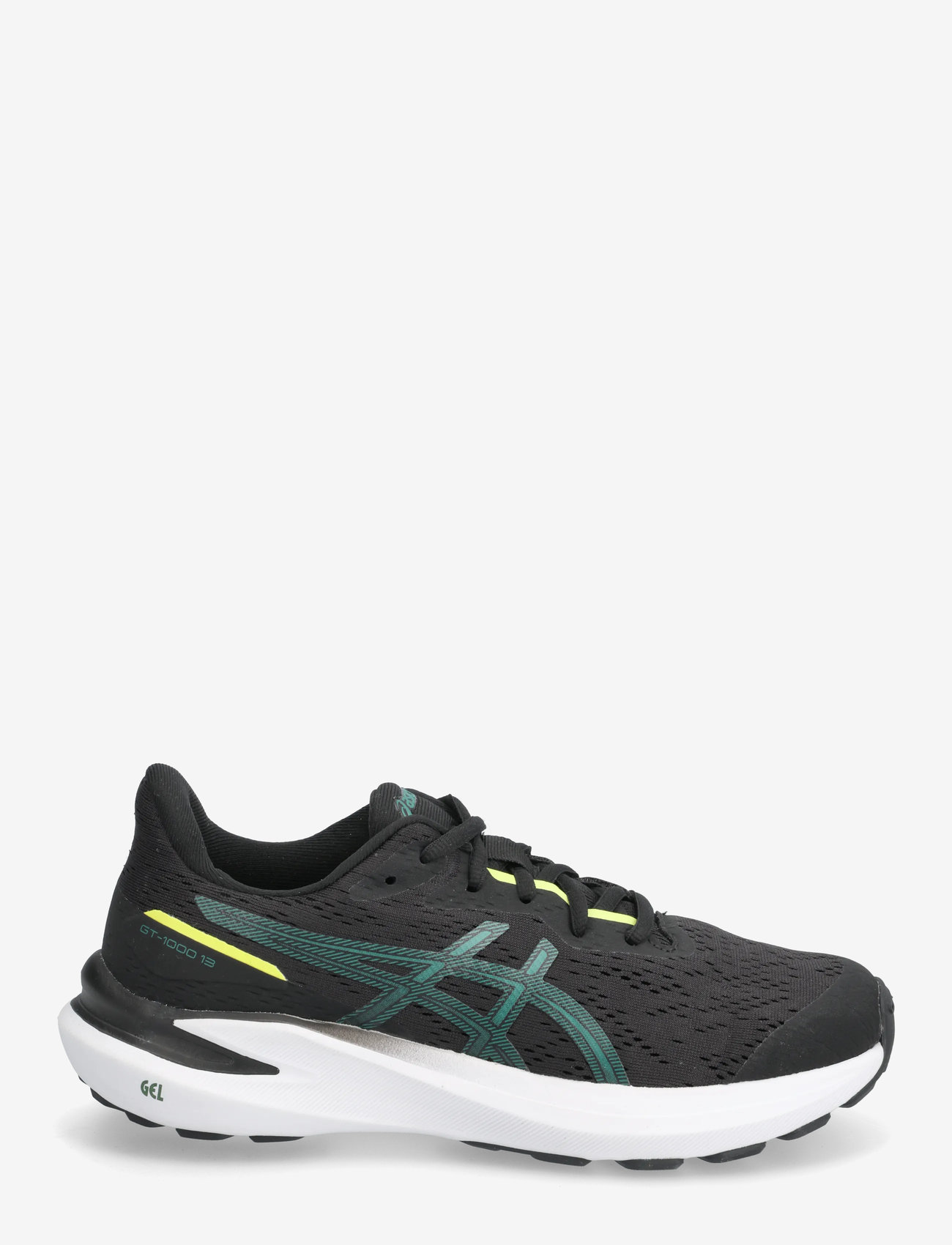 Asics - GT-1000 13 GS - løbesko - black/jasper green - 1