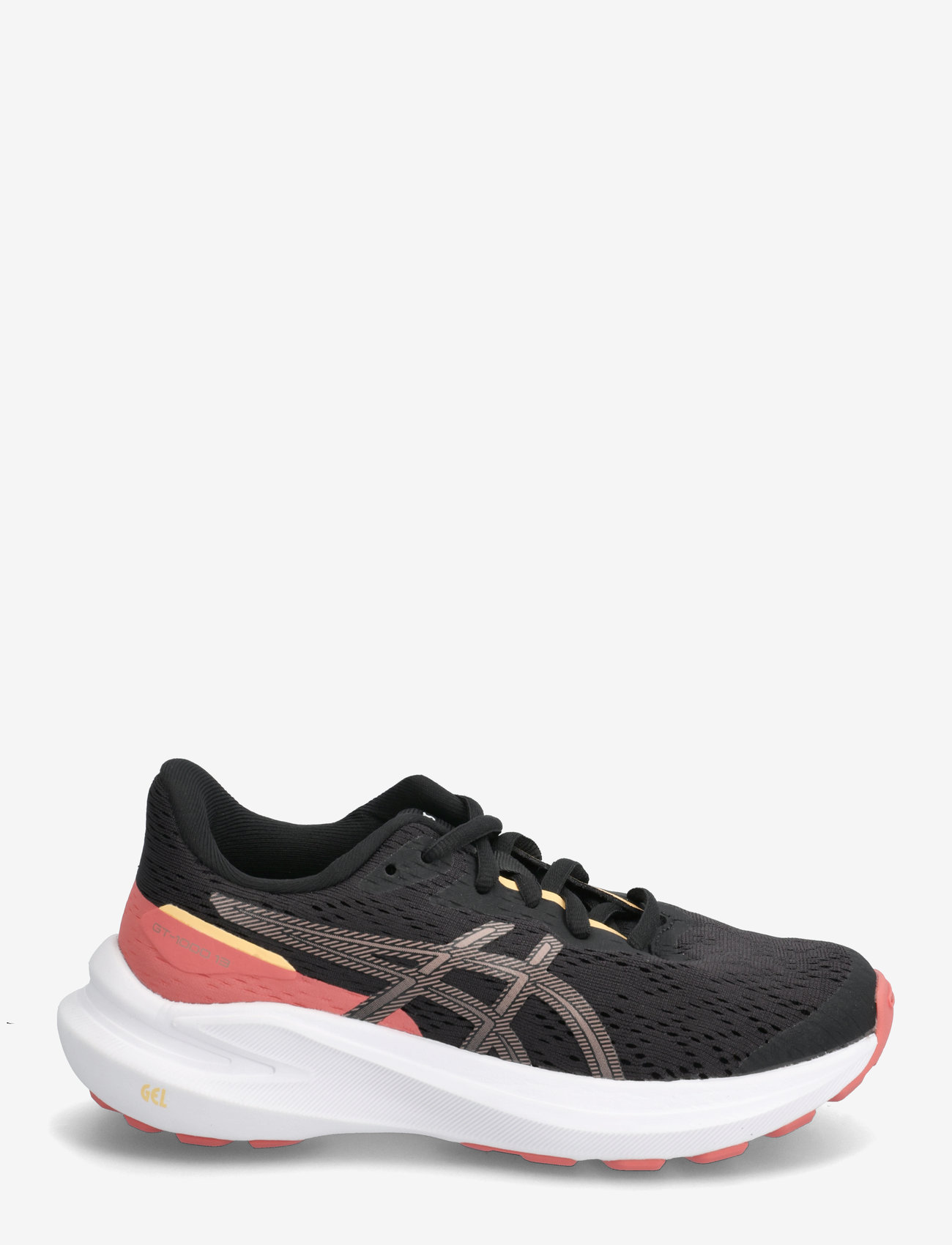 Asics - GT-1000 13 GS - laufschuhe - black/rubble red - 1