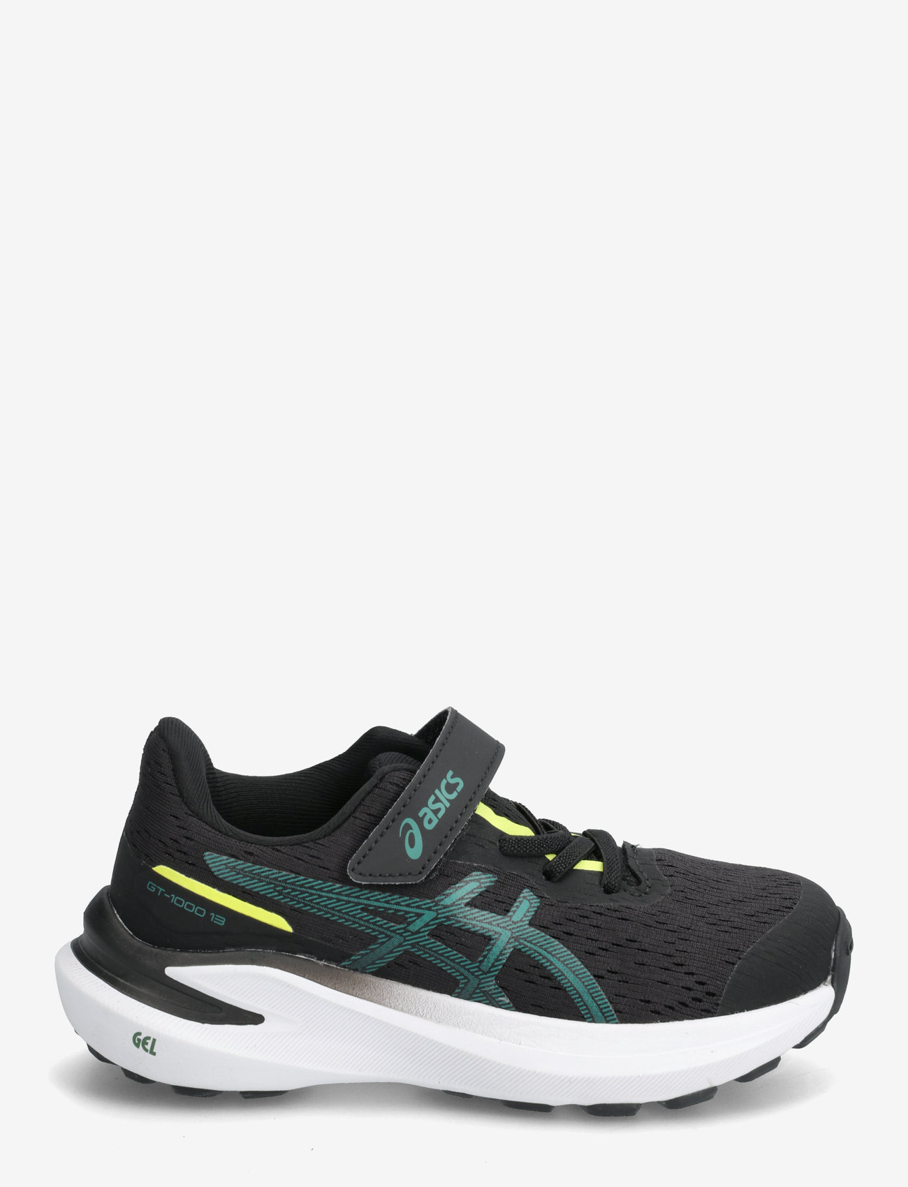 Asics - GT-1000 13 PS - laufschuhe - black/jasper green - 1