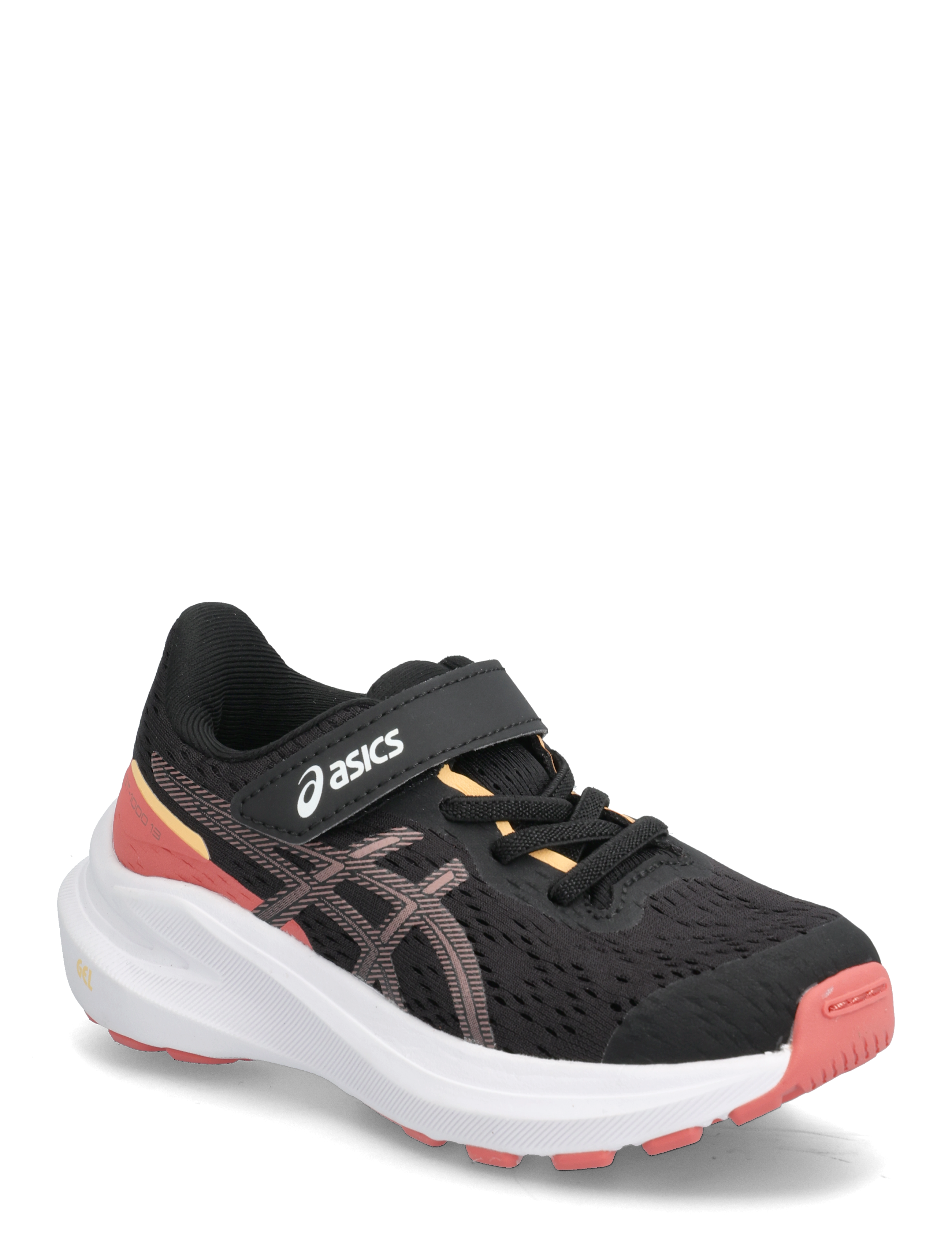 Asics GT-1000 13 PS - Sportssko - BLACK/RUBBLE RED / black