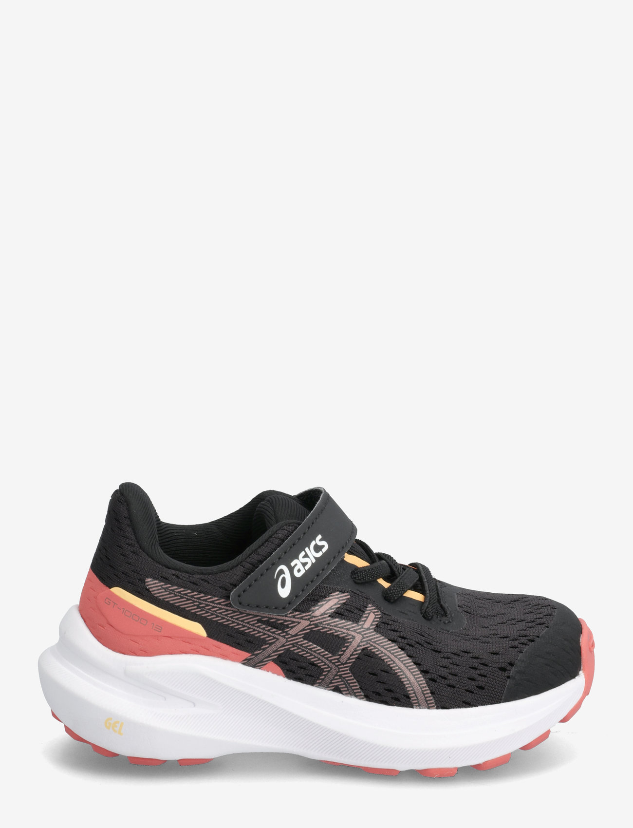 Asics - GT-1000 13 PS - løbesko - black/rubble red - 1