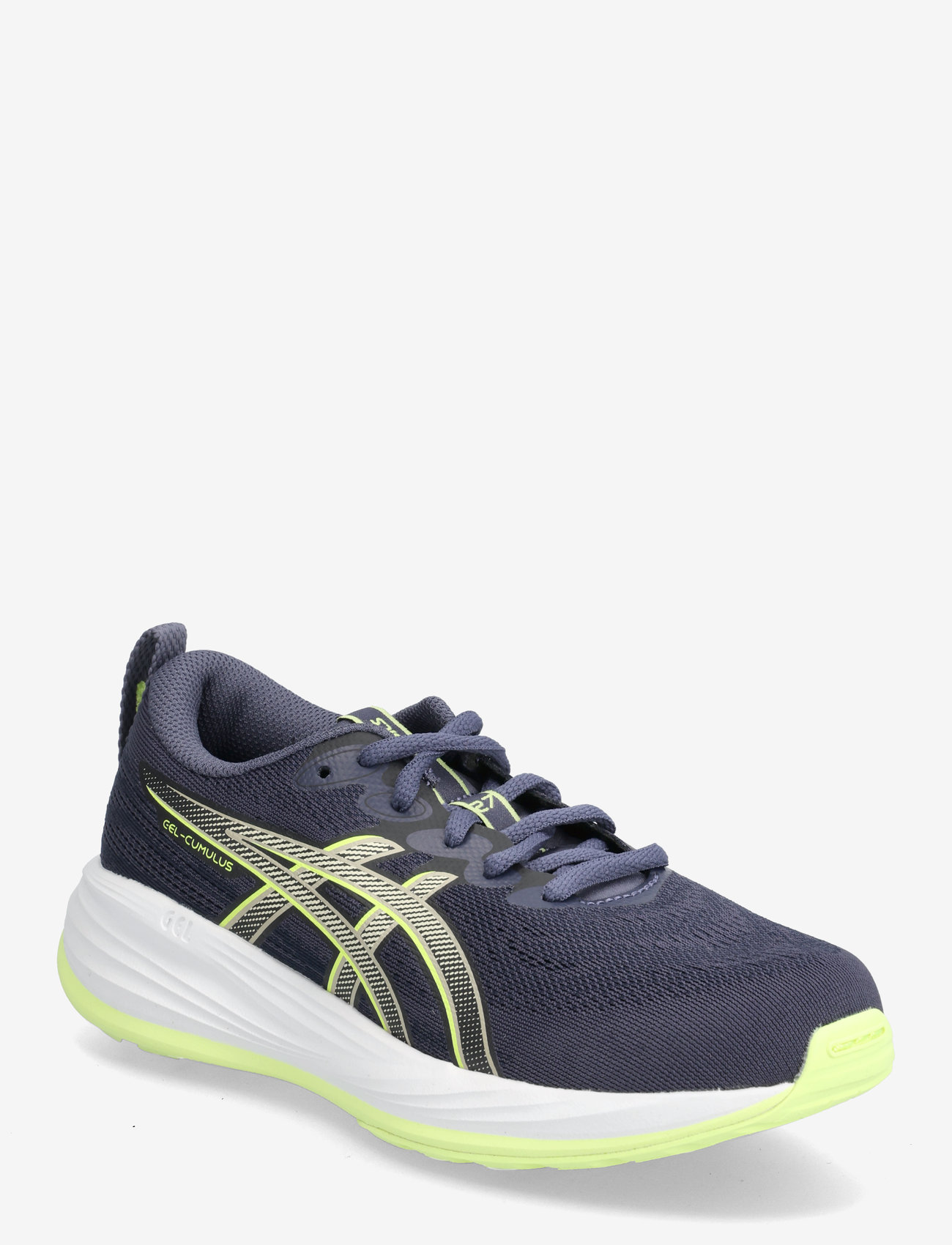 Asics - GEL-CUMULUS 27 GS - jooksujalatsid - indigo fog/lucid yellow - 0