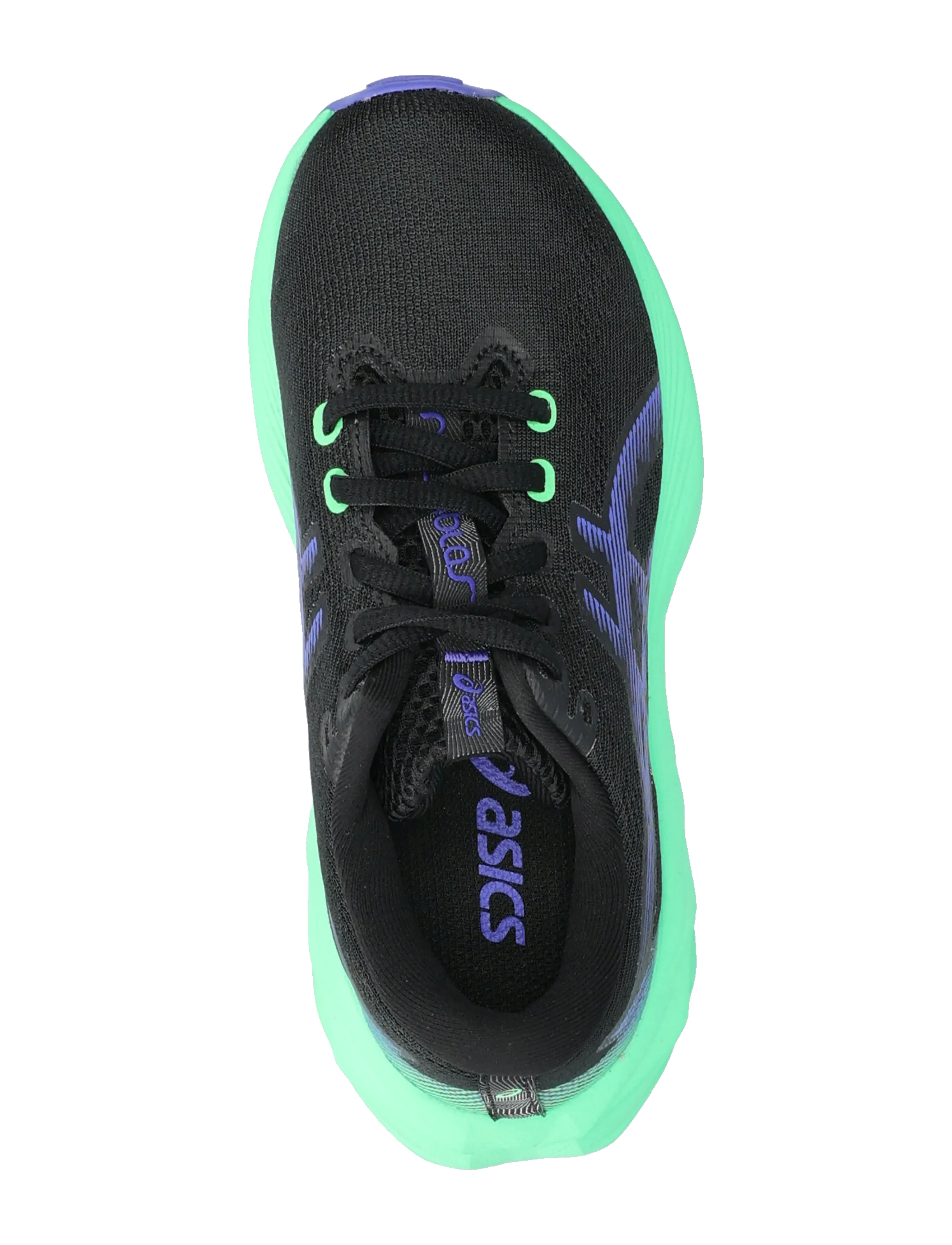 Asics - NOVABLAST 5 GS - laufschuhe - black/cobalt burst - 3