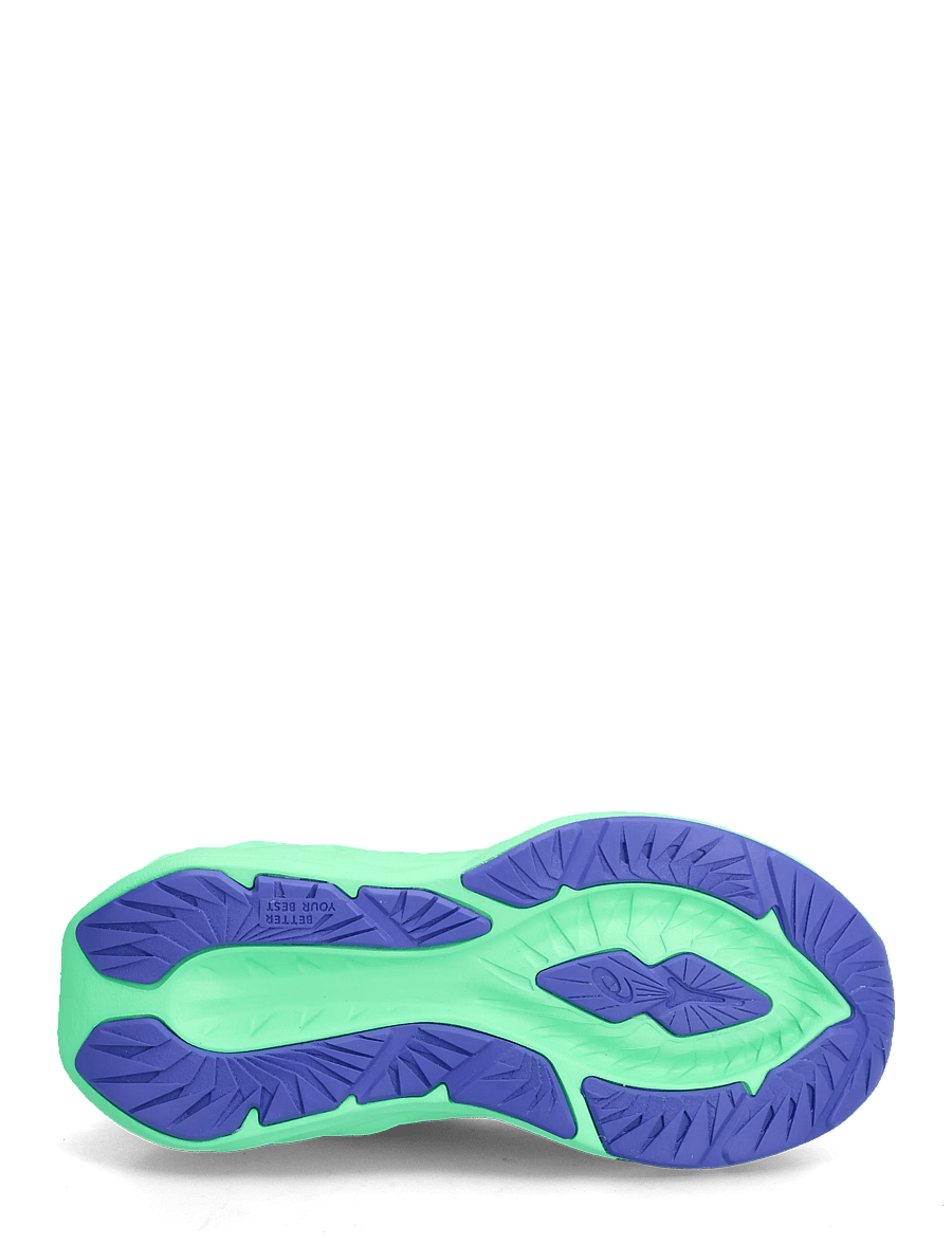 Asics - NOVABLAST 5 GS - laufschuhe - black/cobalt burst - 4