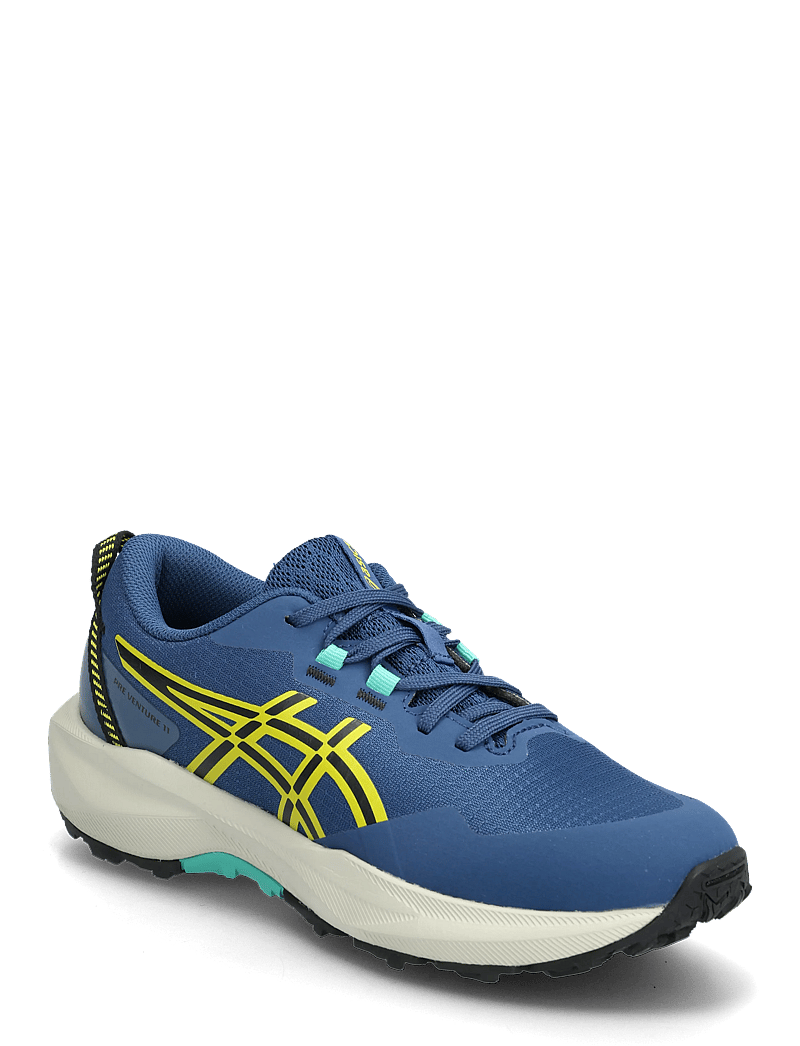 Asics - PRE VENTURE 11 GS - jooksujalatsid - twilight blue/cacti - 0