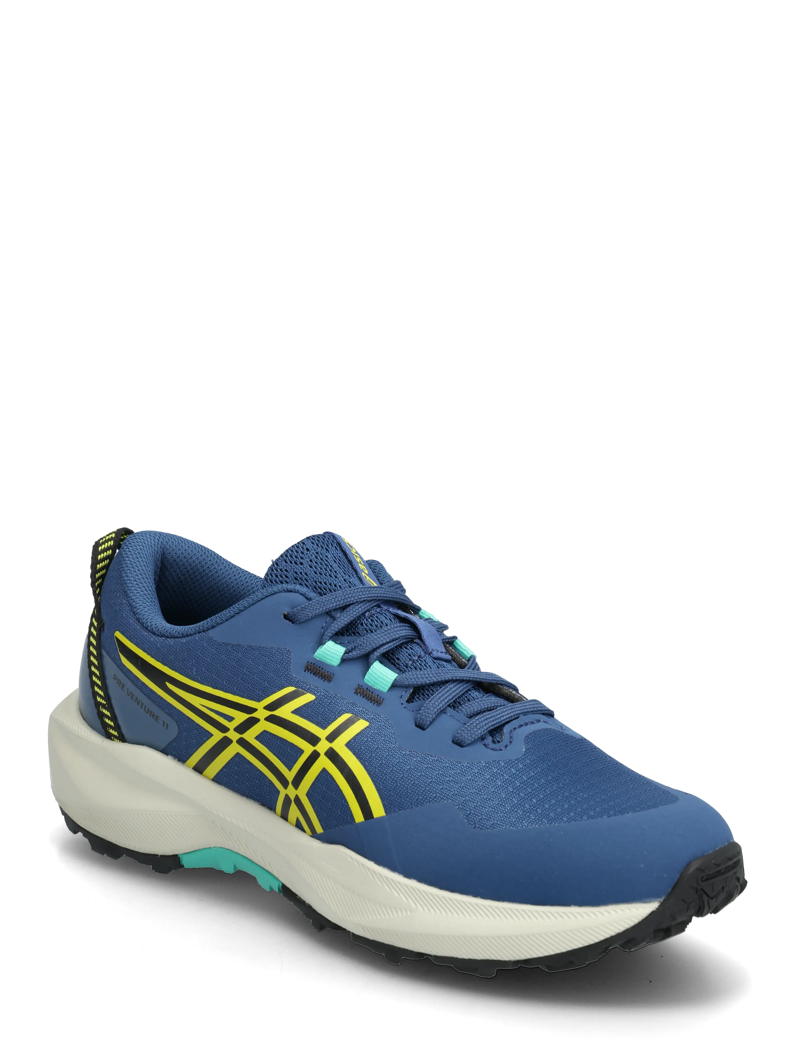 Asics PRE VENTURE 11 GS - Bėgimas - TWILIGHT BLUE/CACTI / navy