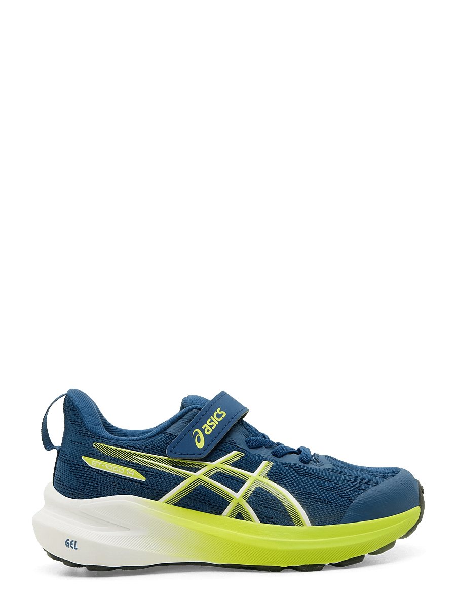Asics - GT-1000 14 PS - laufschuhe - independence blue/neon lime - 2