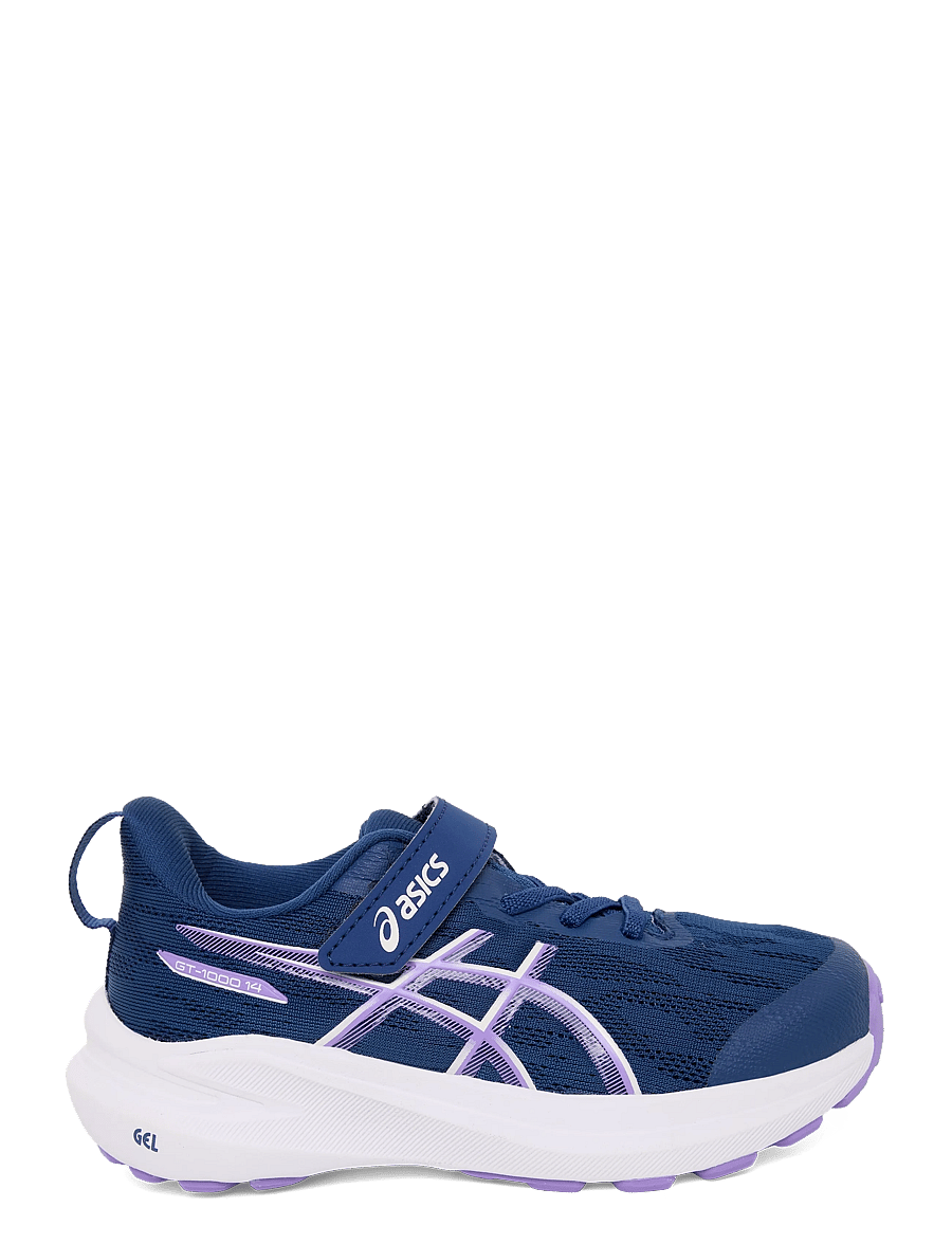 Asics - GT-1000 14 PS - laufschuhe - independence blue/faded plum - 2