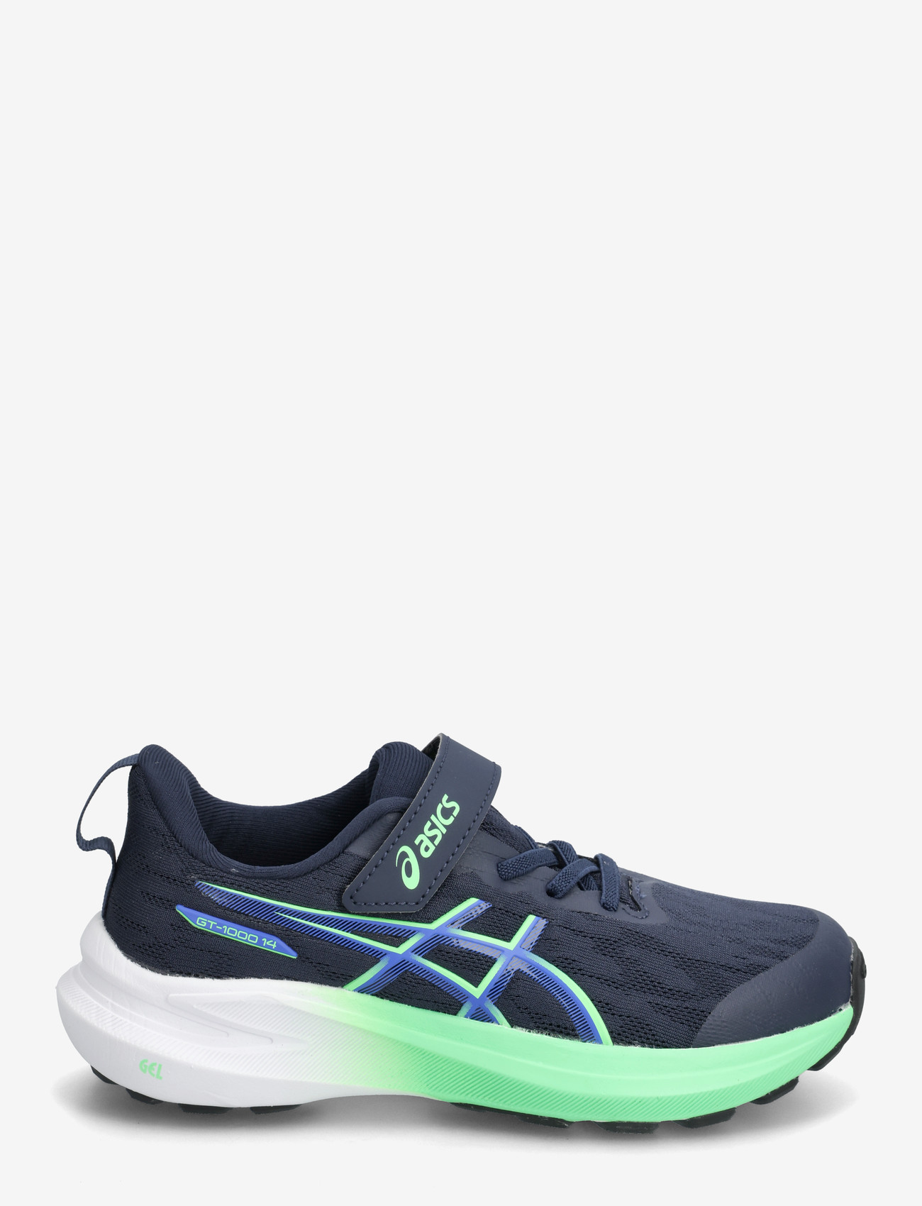 Asics - GT-1000 14 PS - löparskor - midnight/vital green - 1