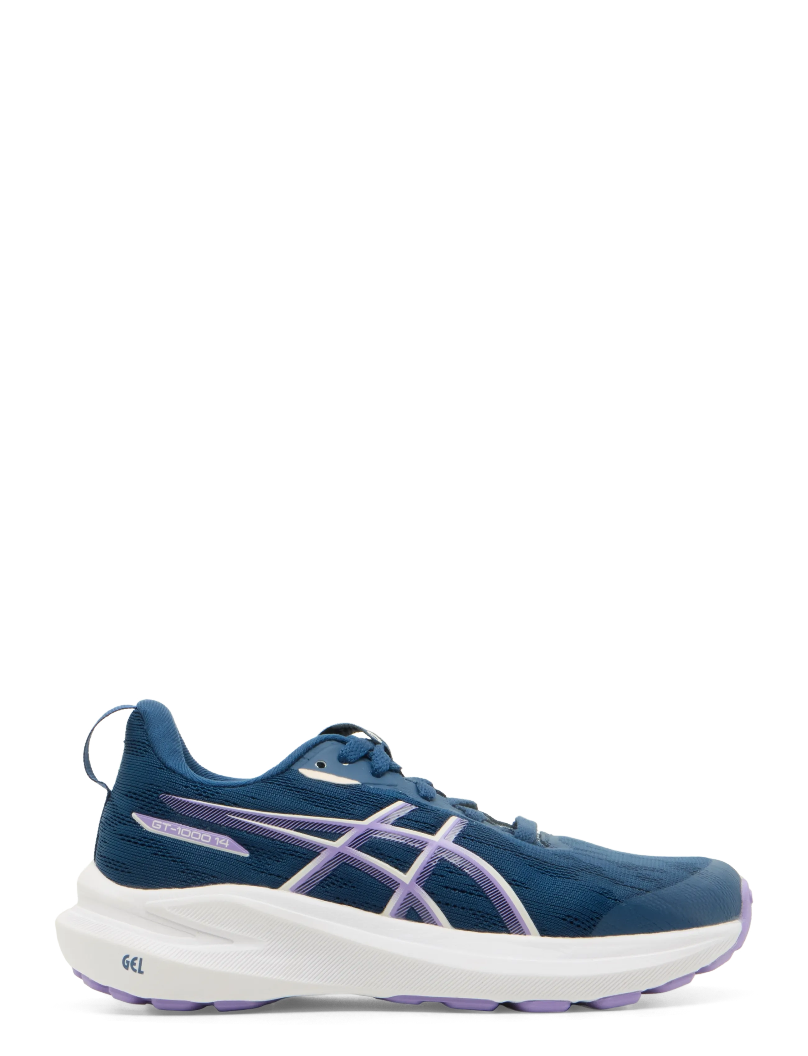 Asics - GT-1000 14 GS - löparskor - independence blue/faded plum - 2