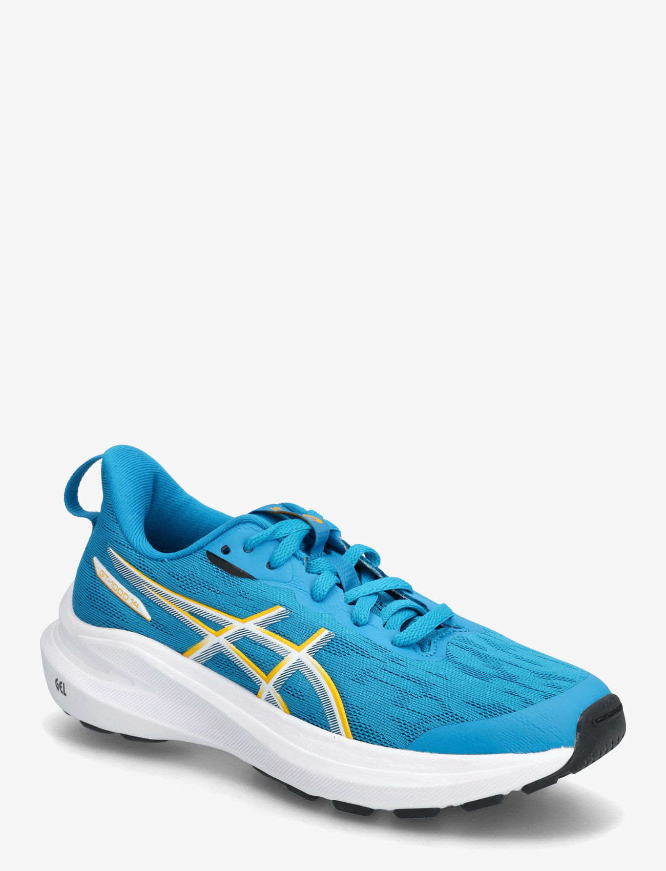 Asics - GT-1000 14 GS - løbesko - aegean blue/yamabuki - 0