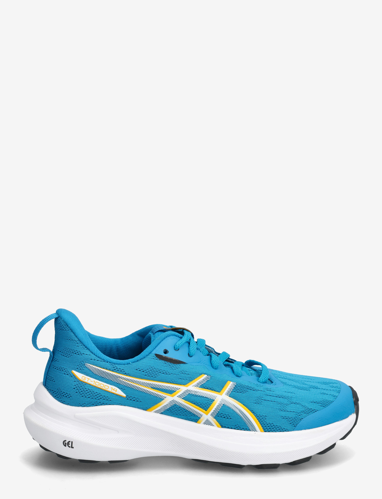 Asics - GT-1000 14 GS - løbesko - aegean blue/yamabuki - 1