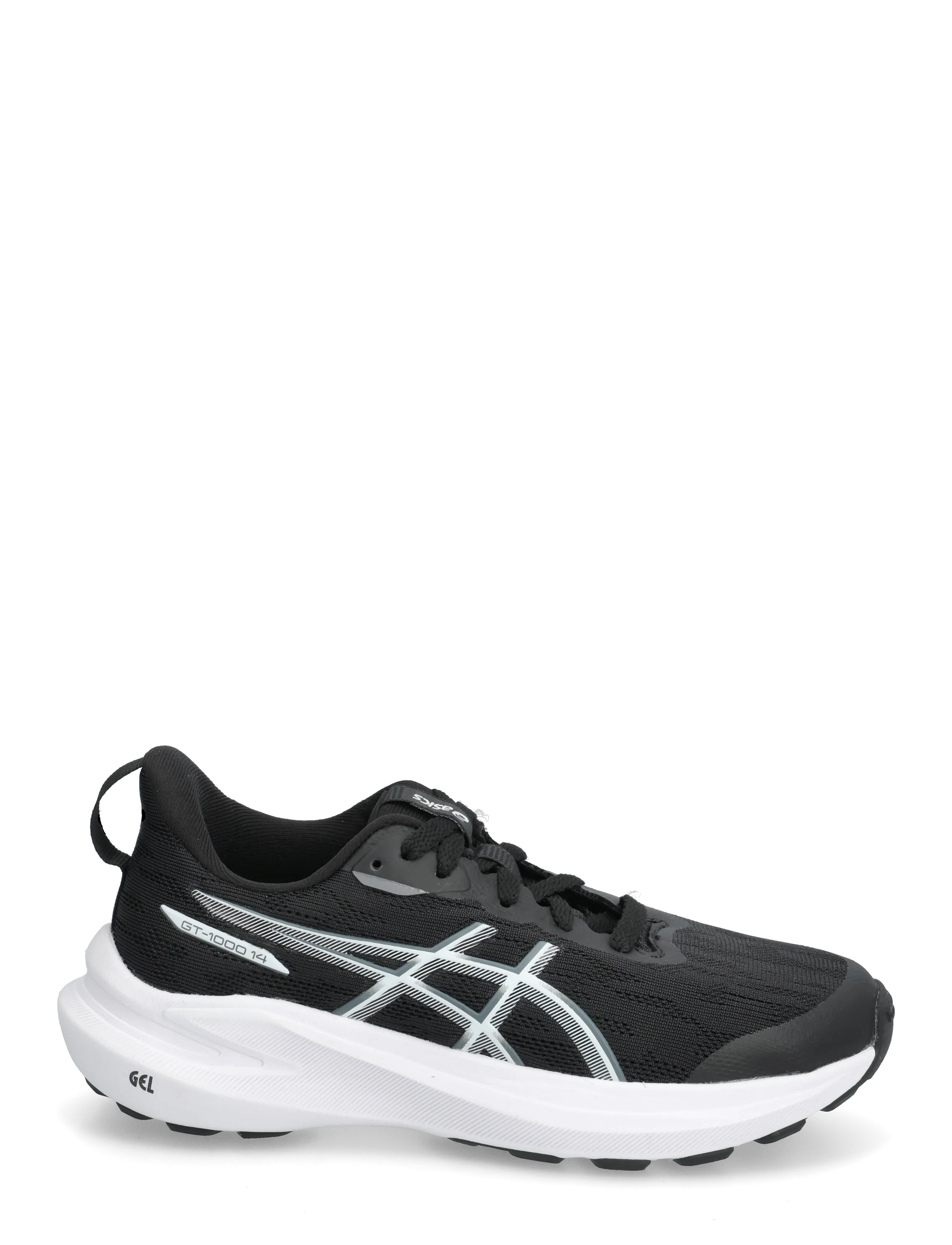 Asics - GT-1000 14 GS - löparskor - black/steel grey - 1