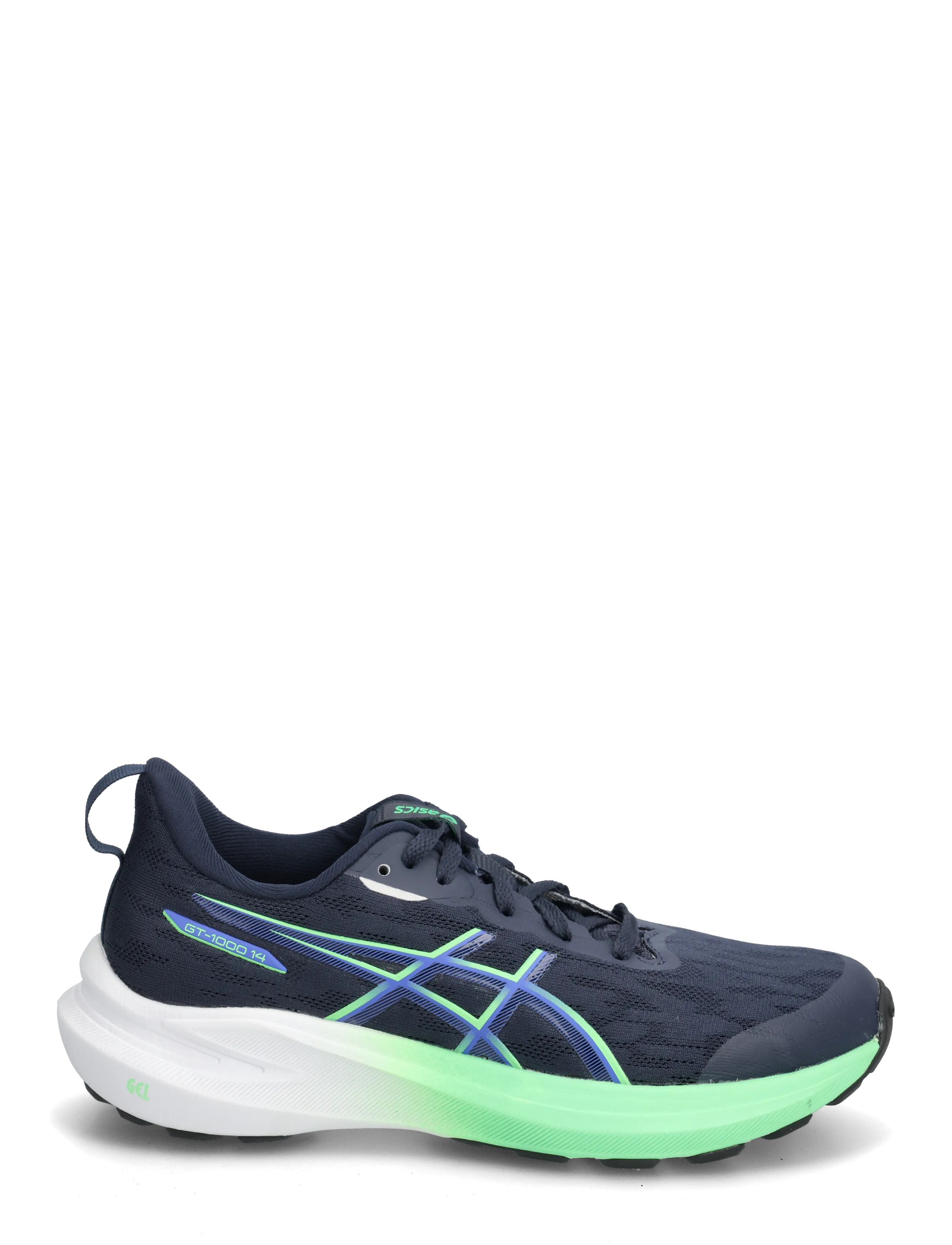 Asics - GT-1000 14 GS - jooksujalatsid - midnight/vital green - 1