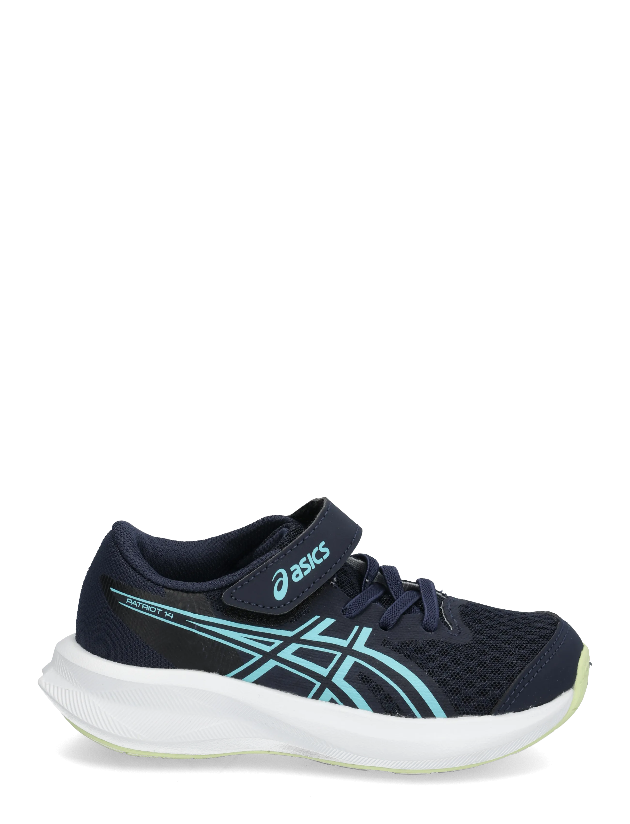 Asics - PATRIOT 14 PS - löparskor - midnight/glow green - 2