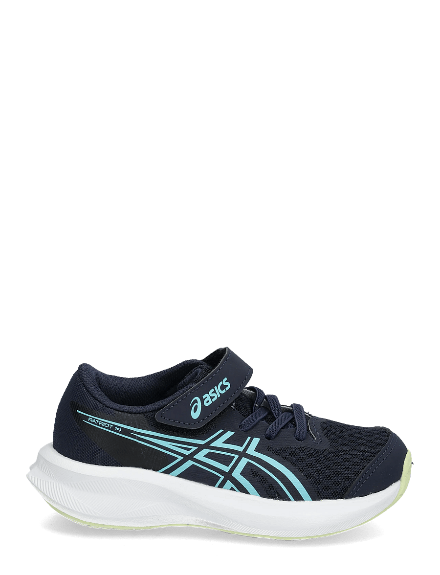 Asics - PATRIOT 14 PS - löparskor - midnight/glow green - 2