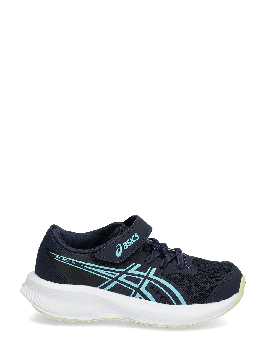 Asics - PATRIOT 14 PS - löparskor - midnight/glow green - 2