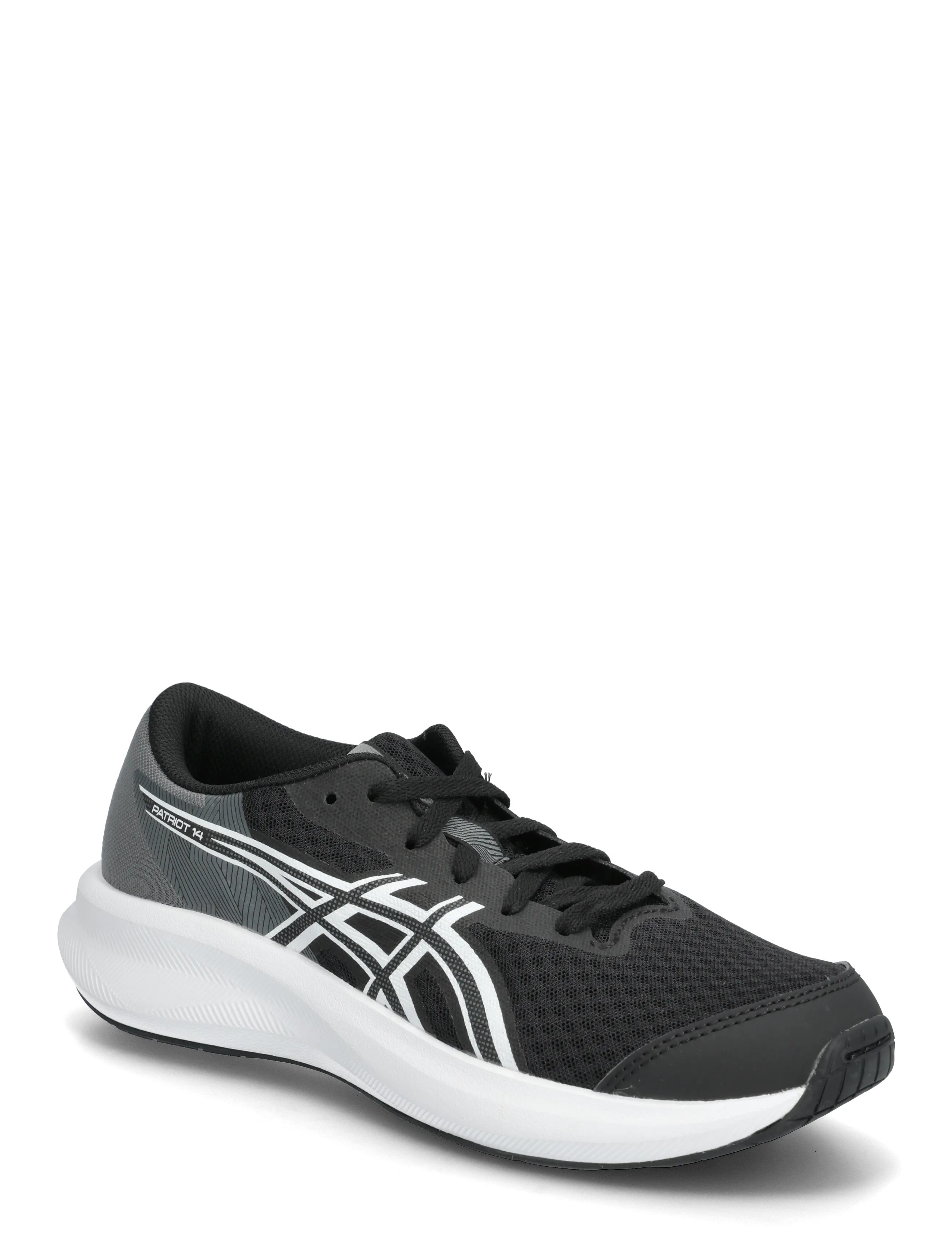 Asics PATRIOT 14 GS - ASICS - BLACK/WHITE / black