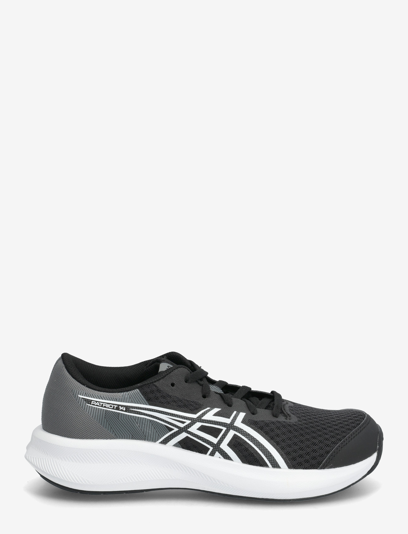 Asics - PATRIOT 14 GS - løbesko - black/white - 1