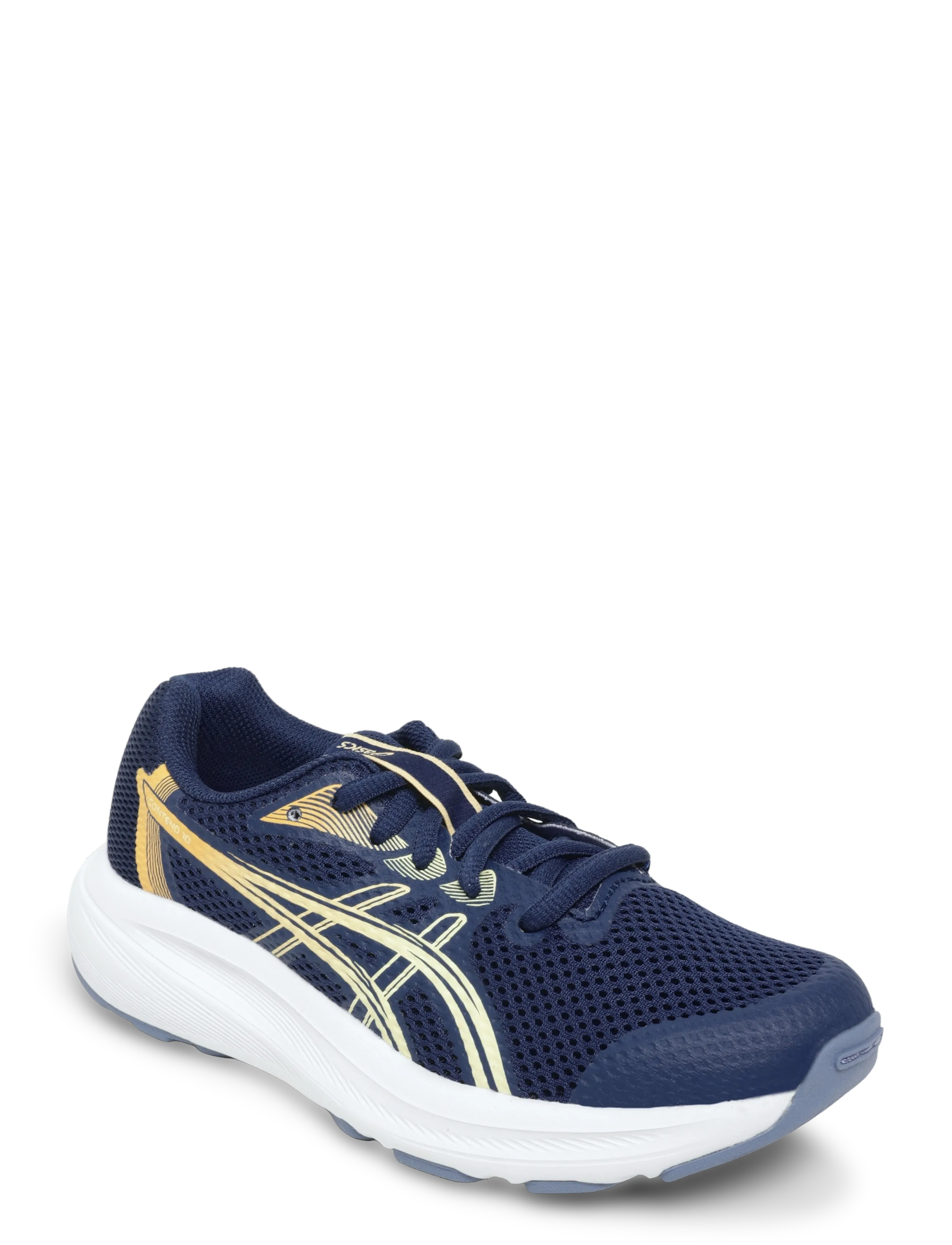 Asics CONTEND 10 GS - Kids 23-34 - INDEPENDENCE BLUE/ORANGE GLOW / navy