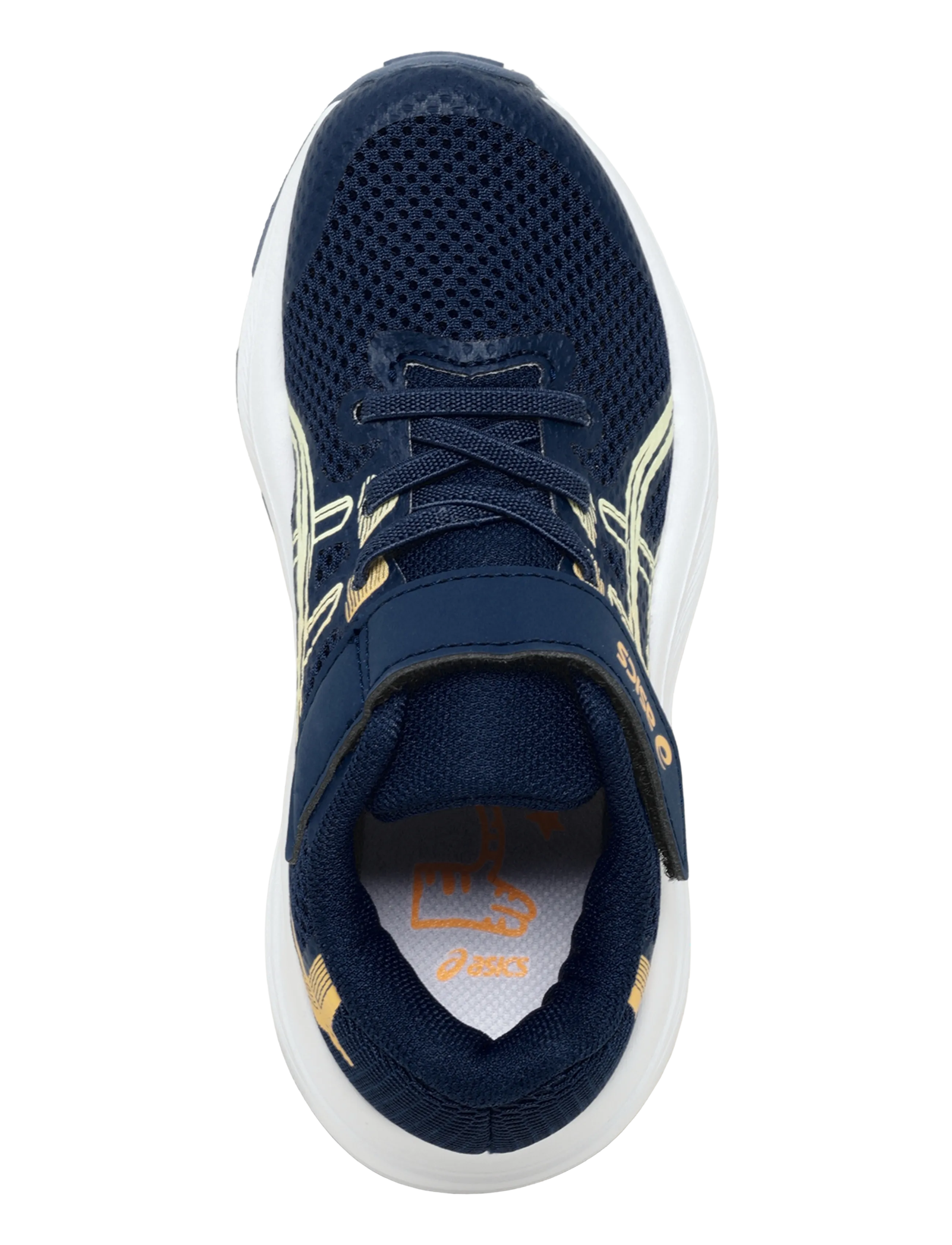 Asics - CONTEND 10 PS - laufschuhe - independence blue/orange glow - 3
